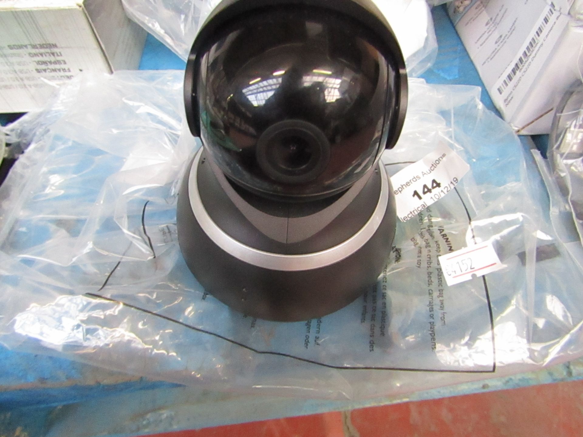 Wireless Dome camera untested.