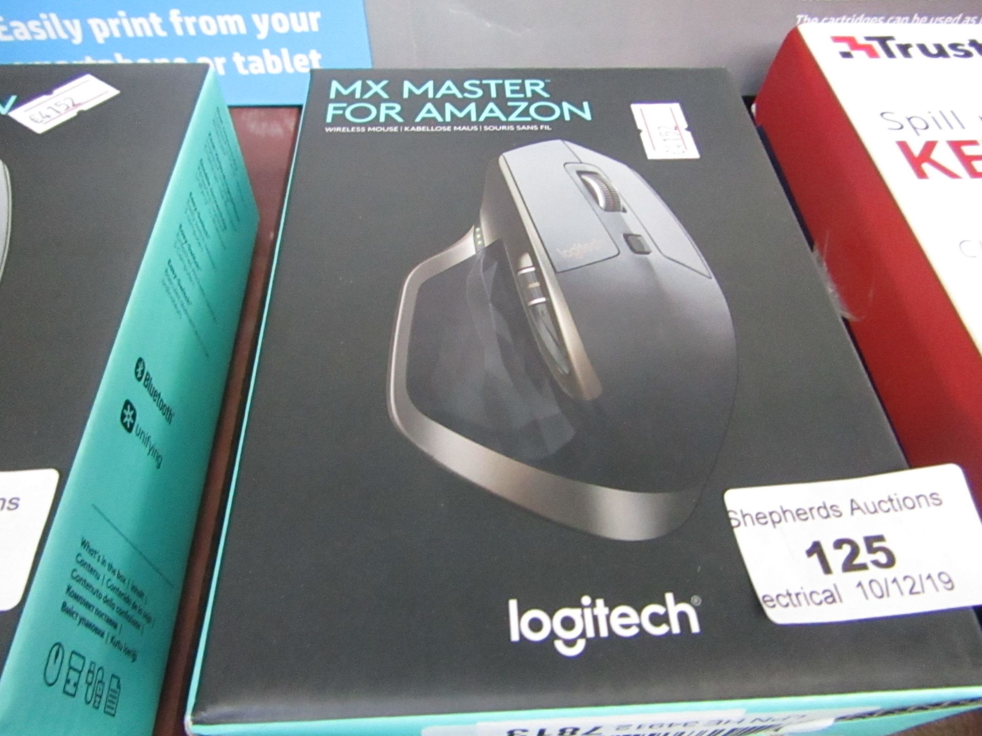 Logitech - MX Master for amazon, untested and boxed.