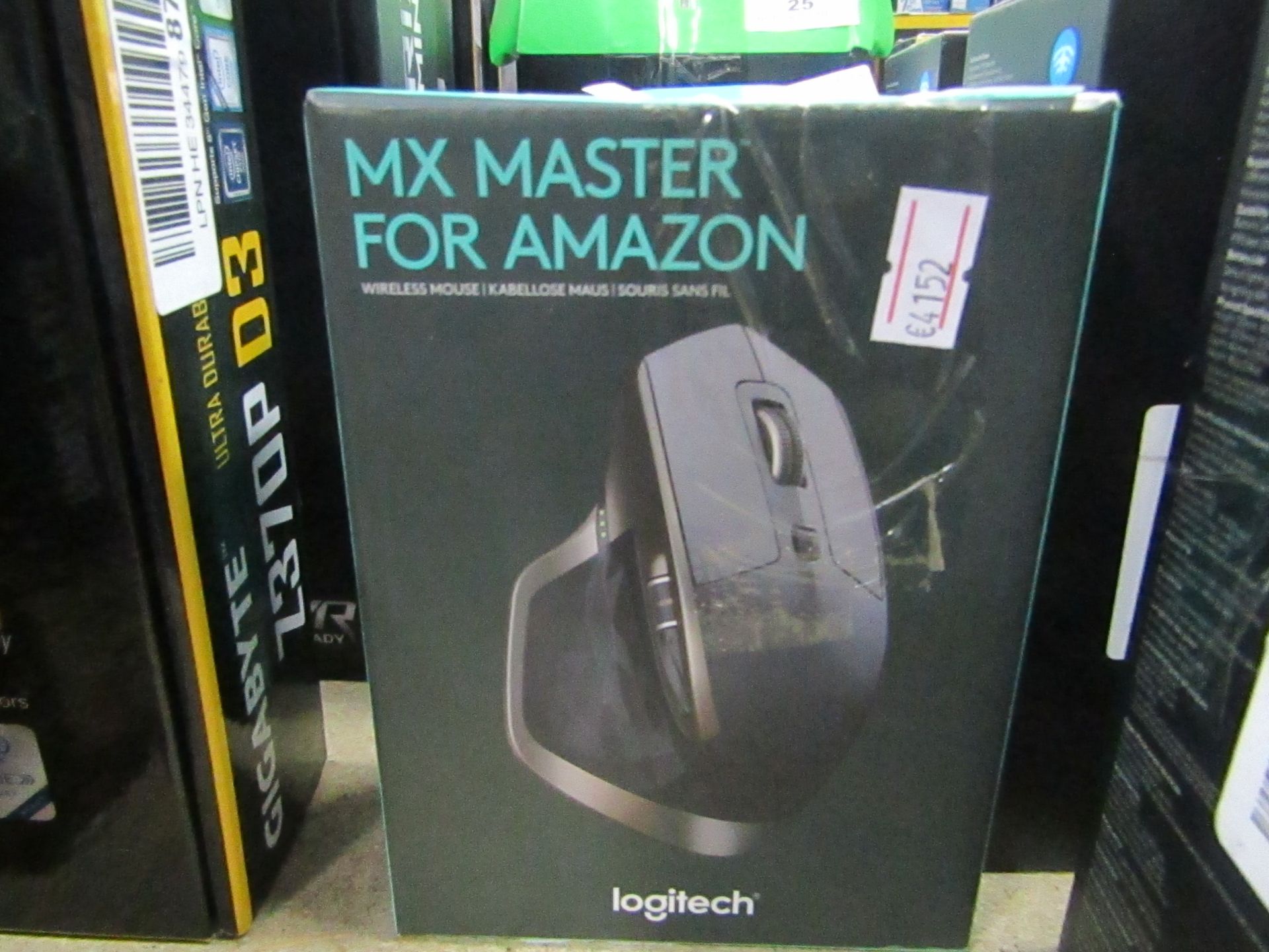 MX Master for Amazon wireless mouse, untested and boxed.