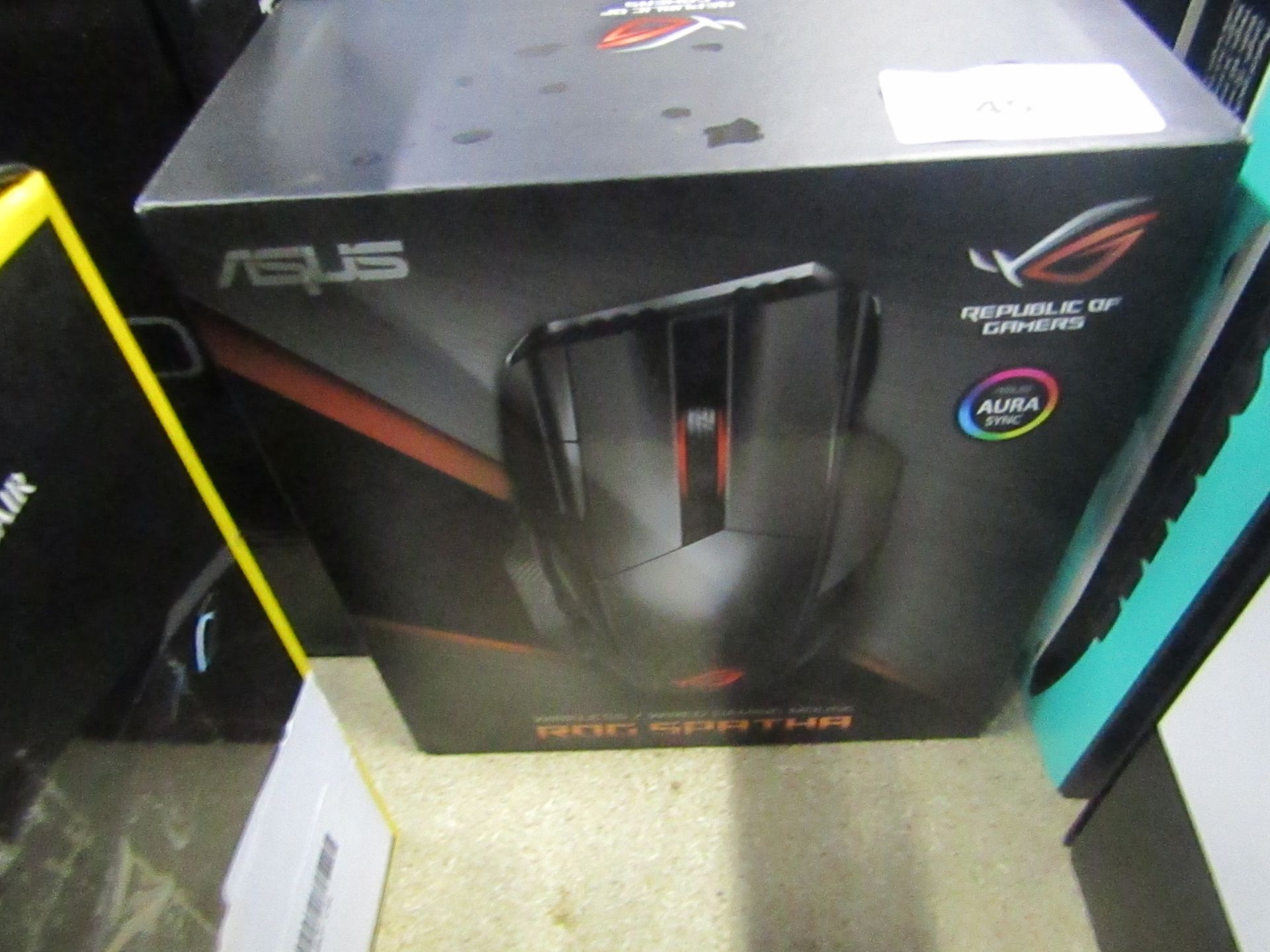 Asus ROG Spatha wireless laser mouse in titanium black, tested working and boxed. RRP £99.99