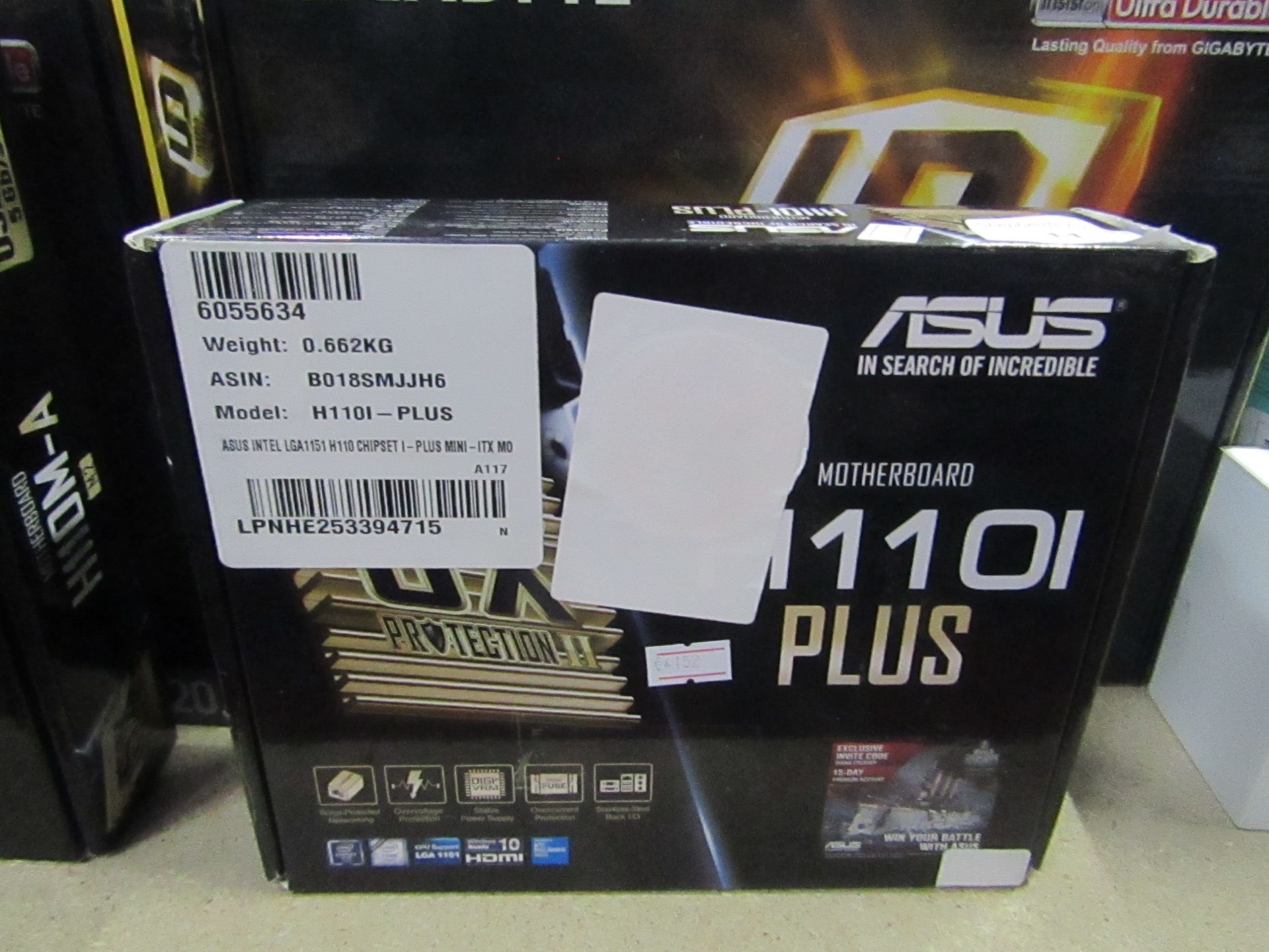 Asus H11OI Plus motherboard, untested and boxed.