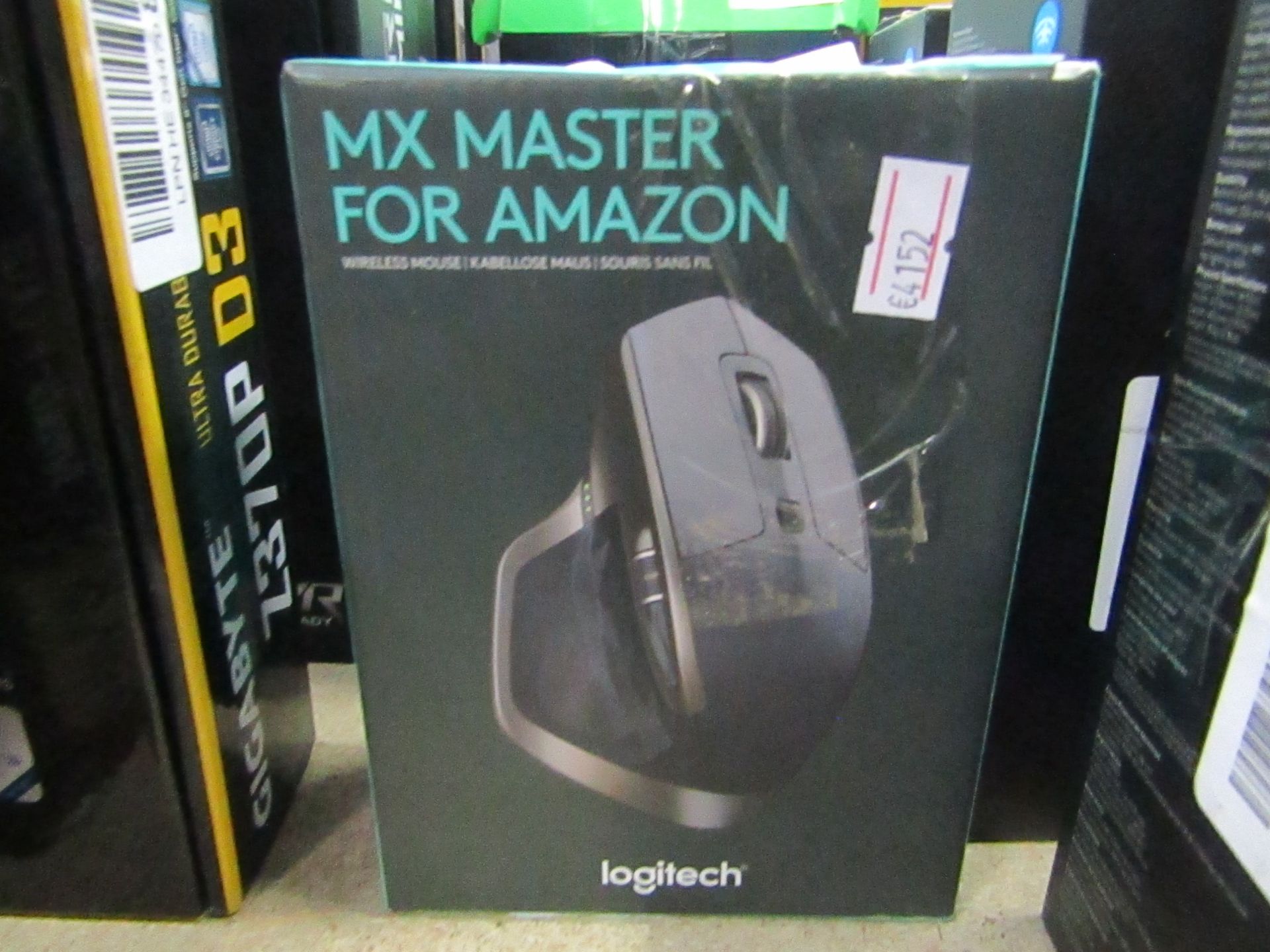 MX Master for Amazon wireless mouse, untested and boxed.