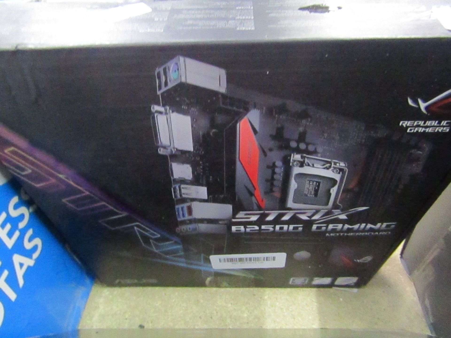 Asus Repulic of Gamers Strix B250G gaming motherboard, untested and boxed. RRP £120