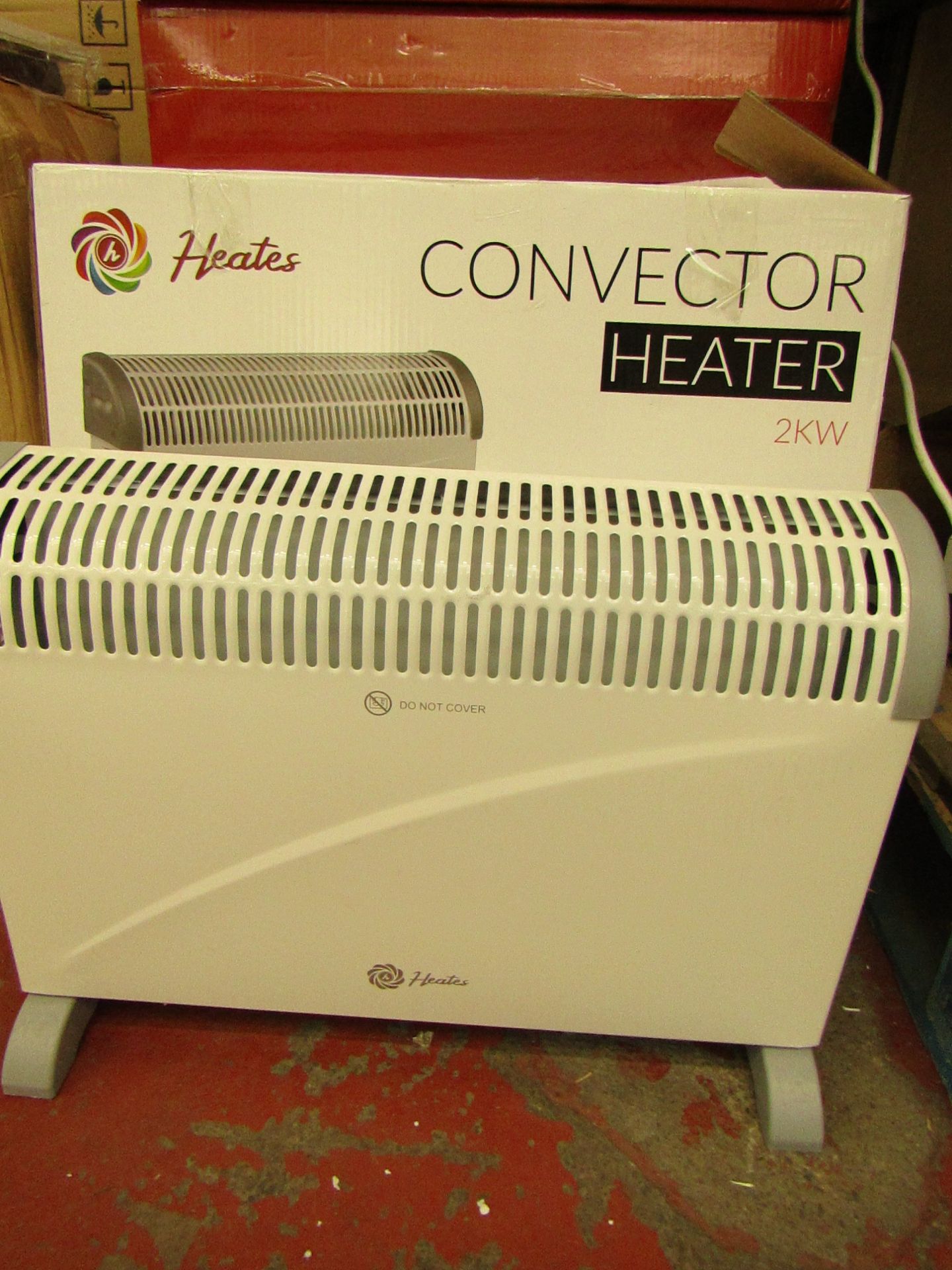 Heates 2kw Convector Heater. New & Tested Working!