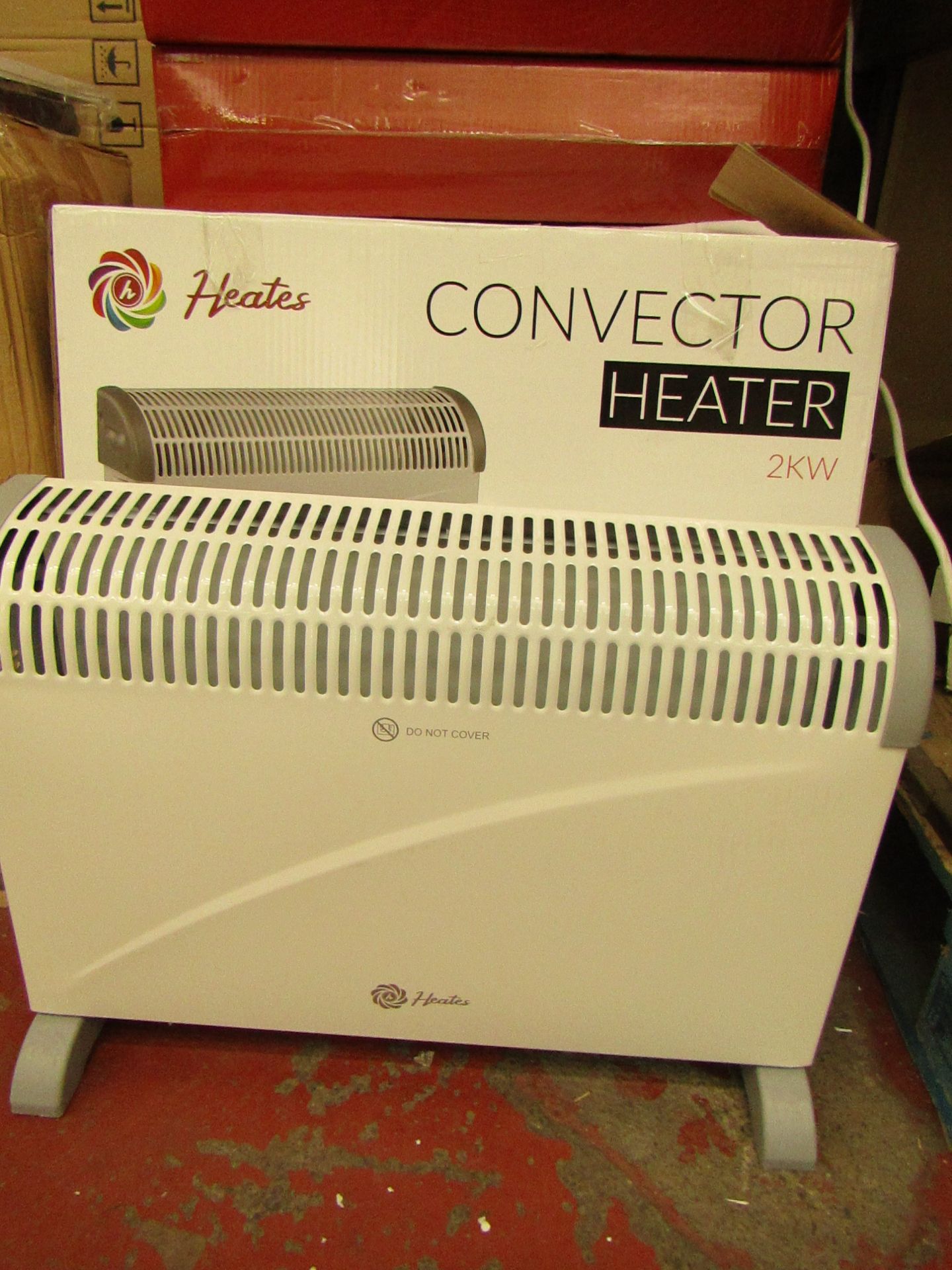 Heates 2kw Convector Heater. New & Tested Working!