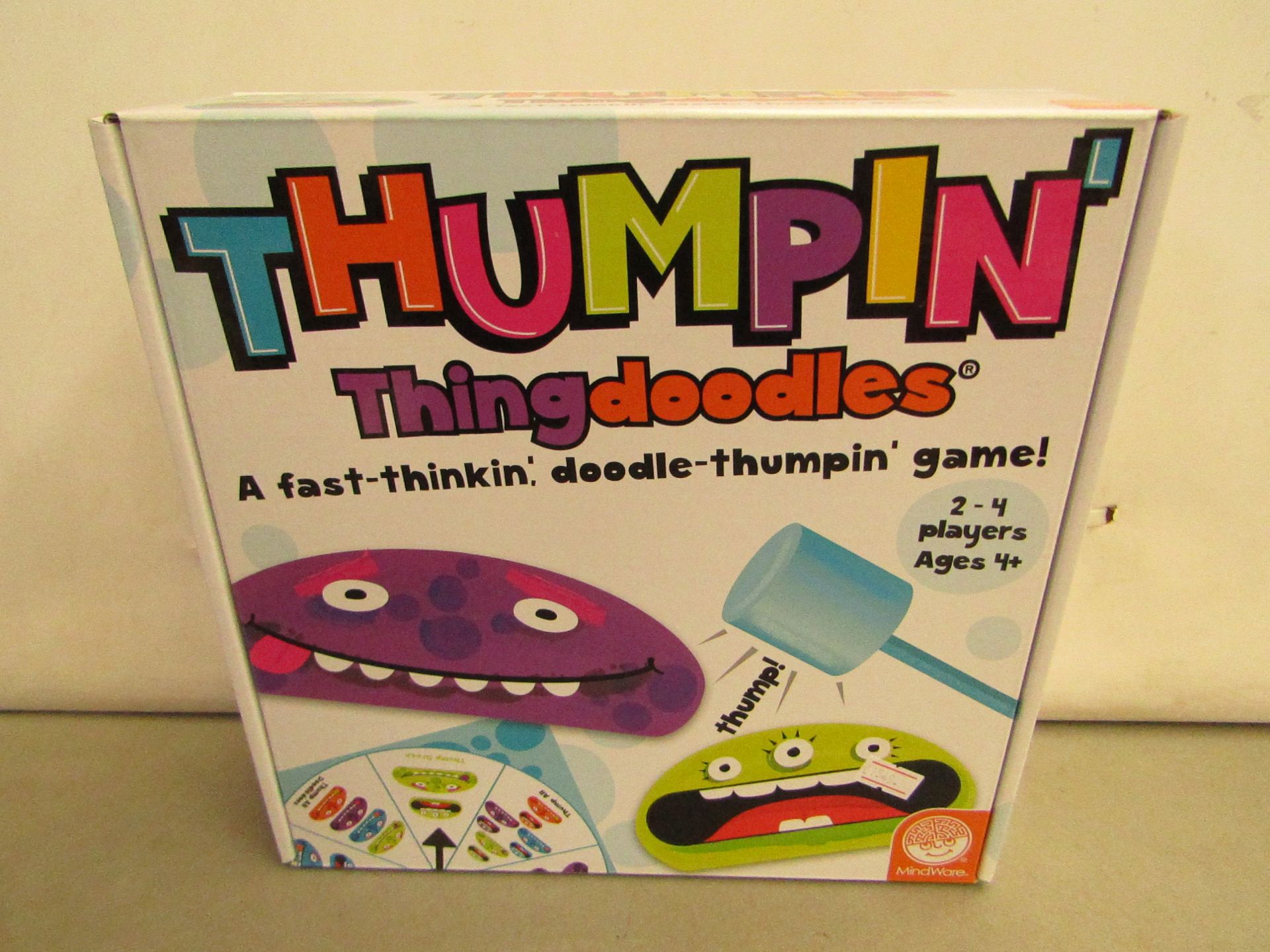 Thumpin' Thing Doodles Game. New & Boxed