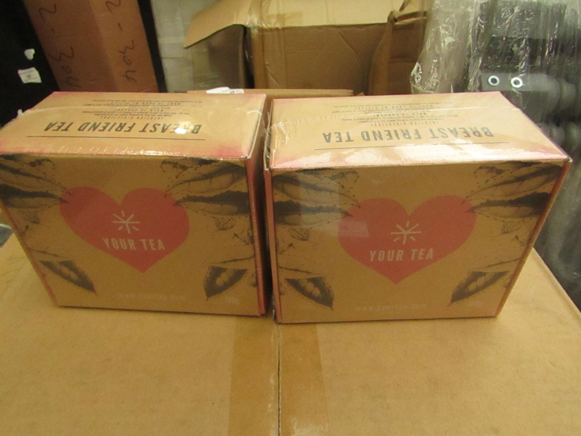 2x Boxes of YourTea - 60 tea bags per box.