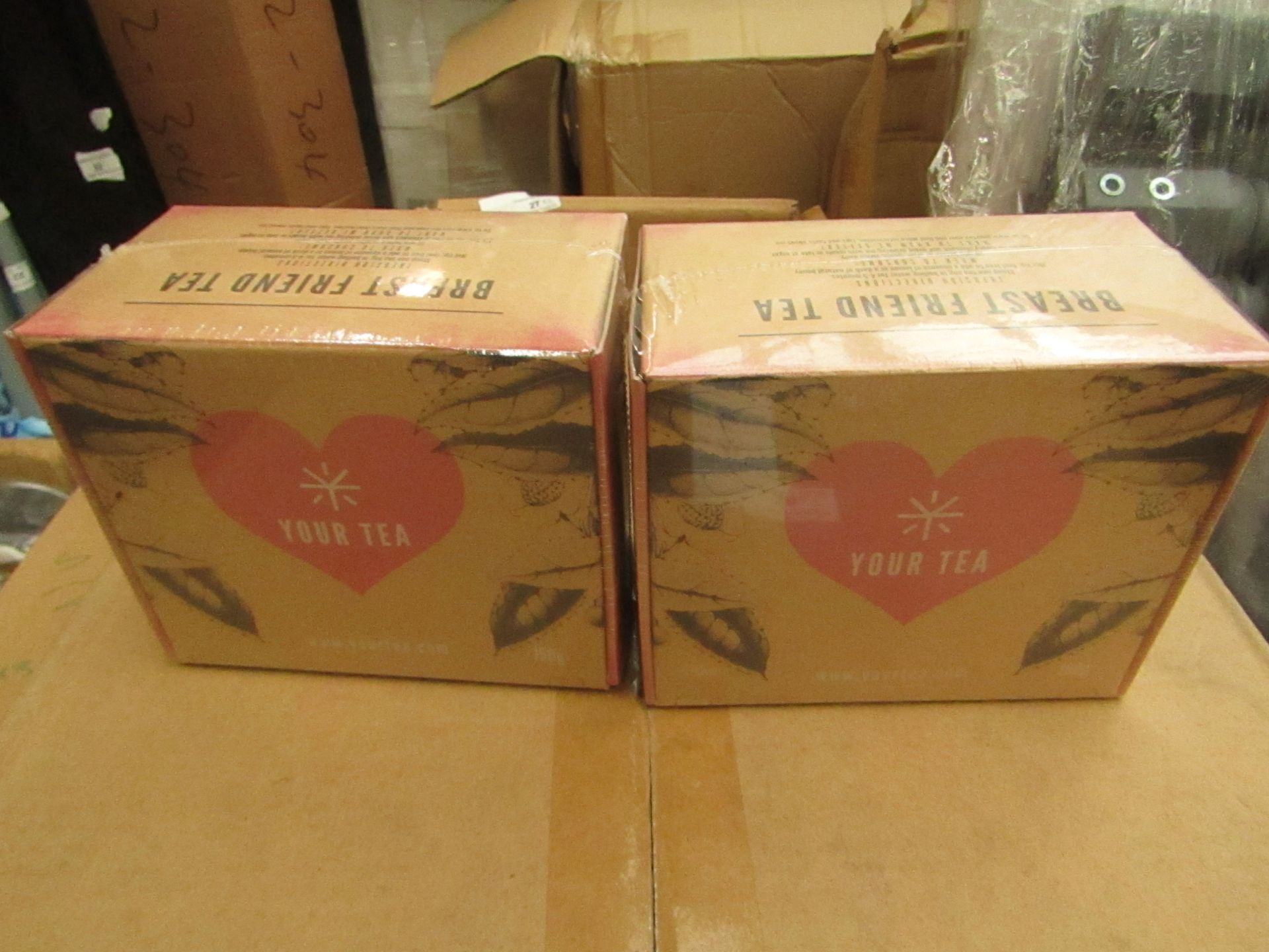 2x Boxes of YourTea - 60 tea bags per box.