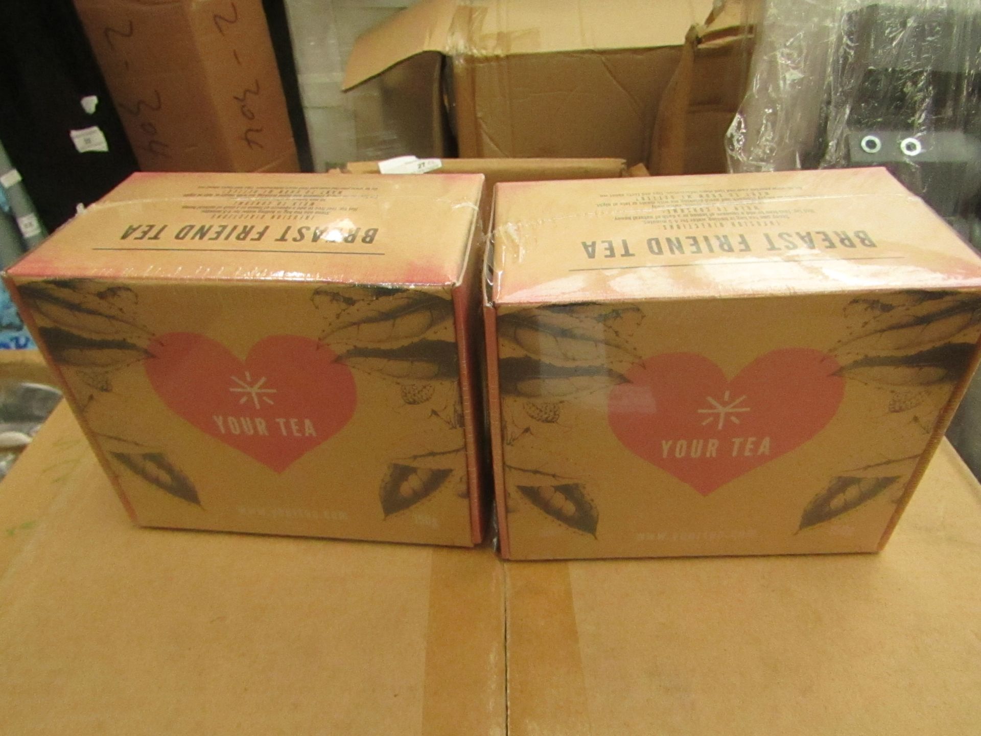 2x Boxes of YourTea - 60 tea bags per box.