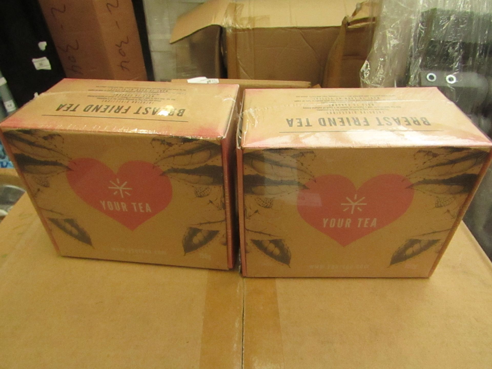 2x Boxes of YourTea - 60 tea bags per box.