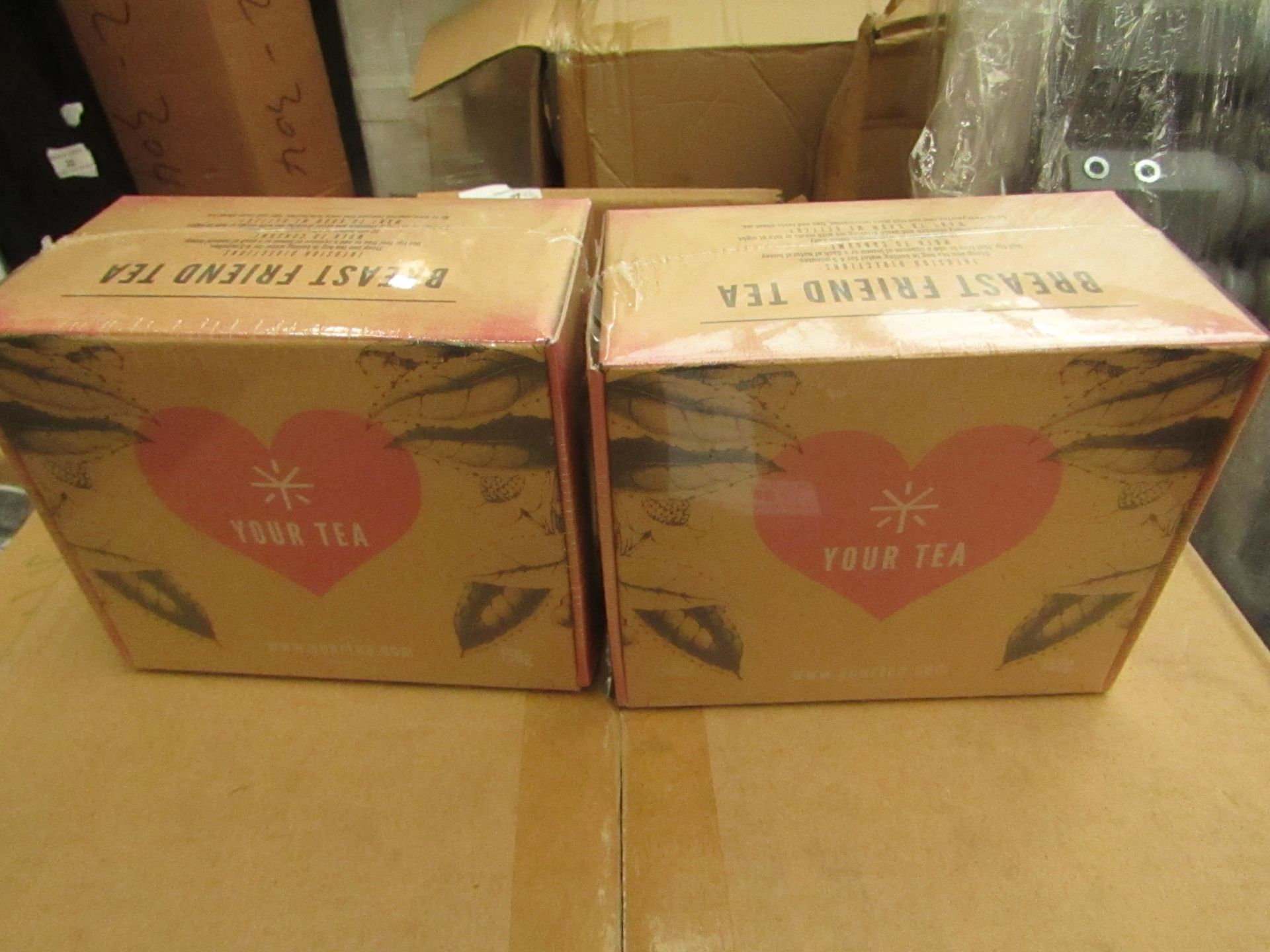 2x Boxes of YourTea - 60 tea bags per box.