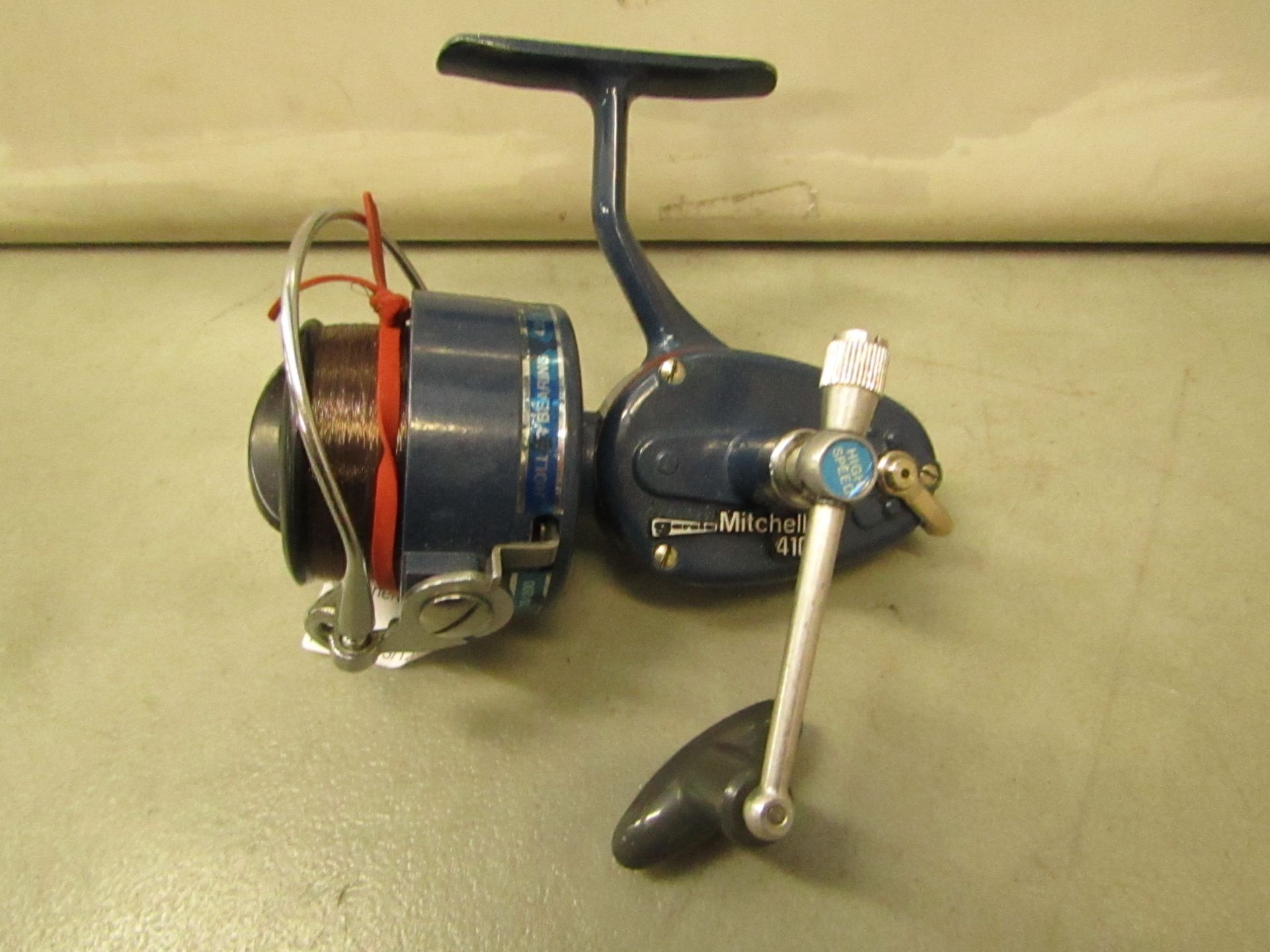 Garcia Mitchell 410A High Speed Fishing Reel has been used