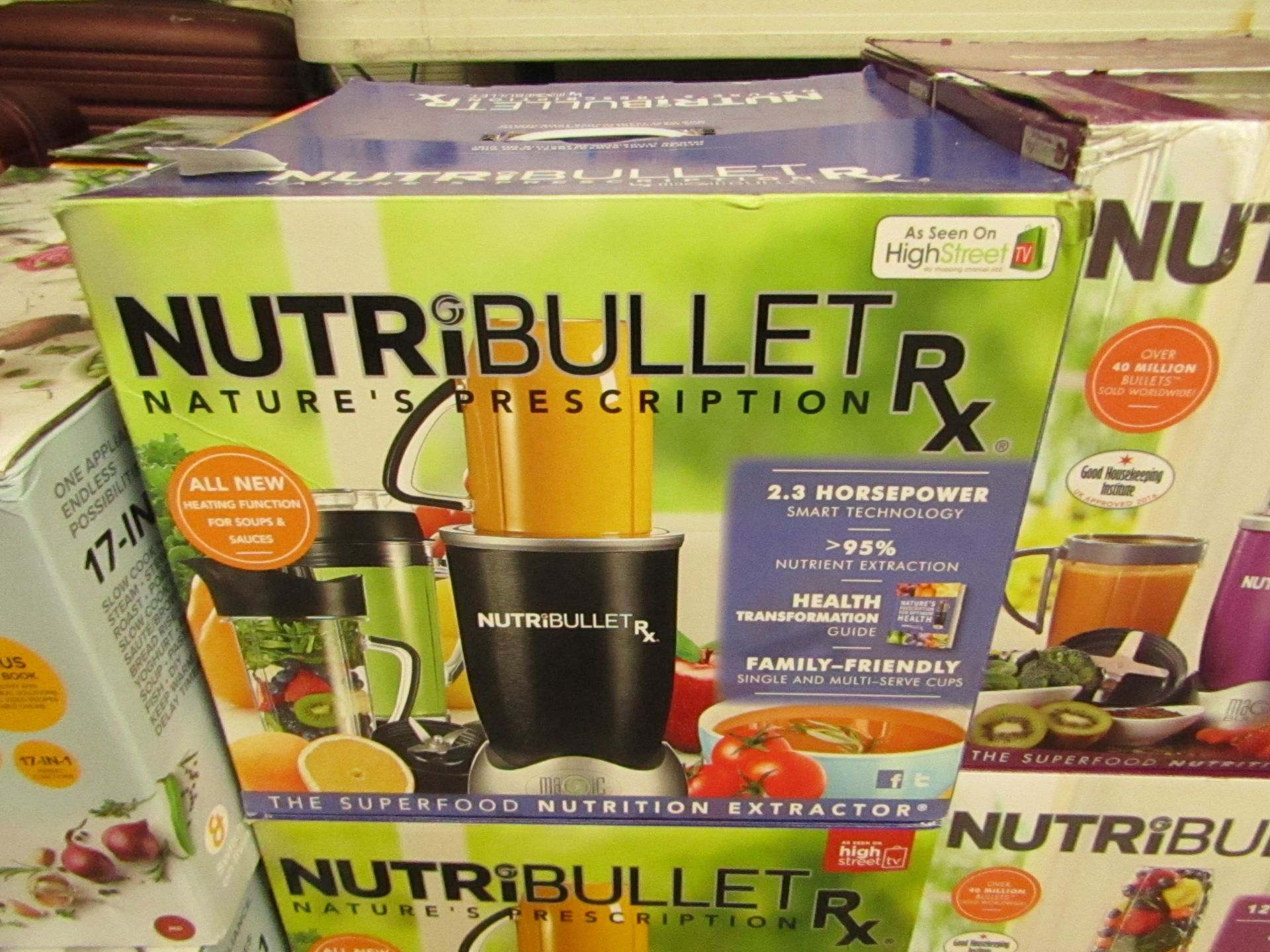 Nutribullet Rx, Untested and boxed | SKU - C5060191461238 | RRP œ129.99 | Please note these items