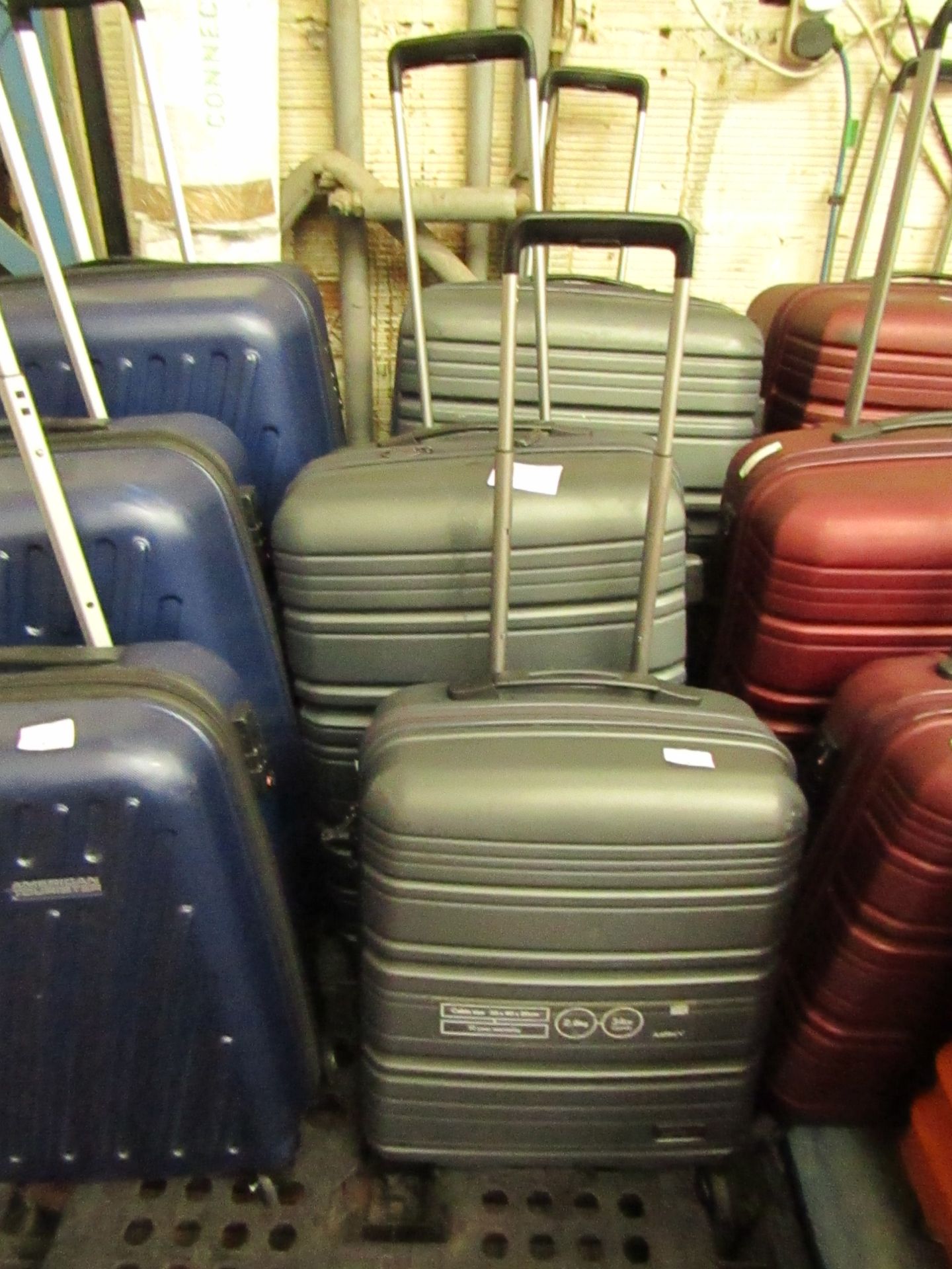 Set of 3 Antler Suitcases.These have a few scuffs & the small one has some damage near the handle