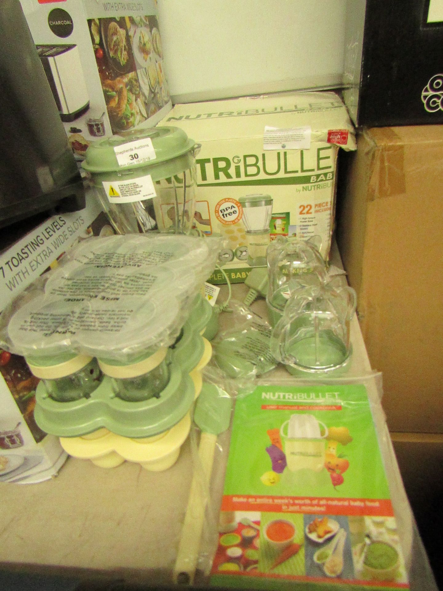 Nutribullet Baby, Untested and boxed | SKU - | RRP œ49.99 | Please note these items cannot be resold