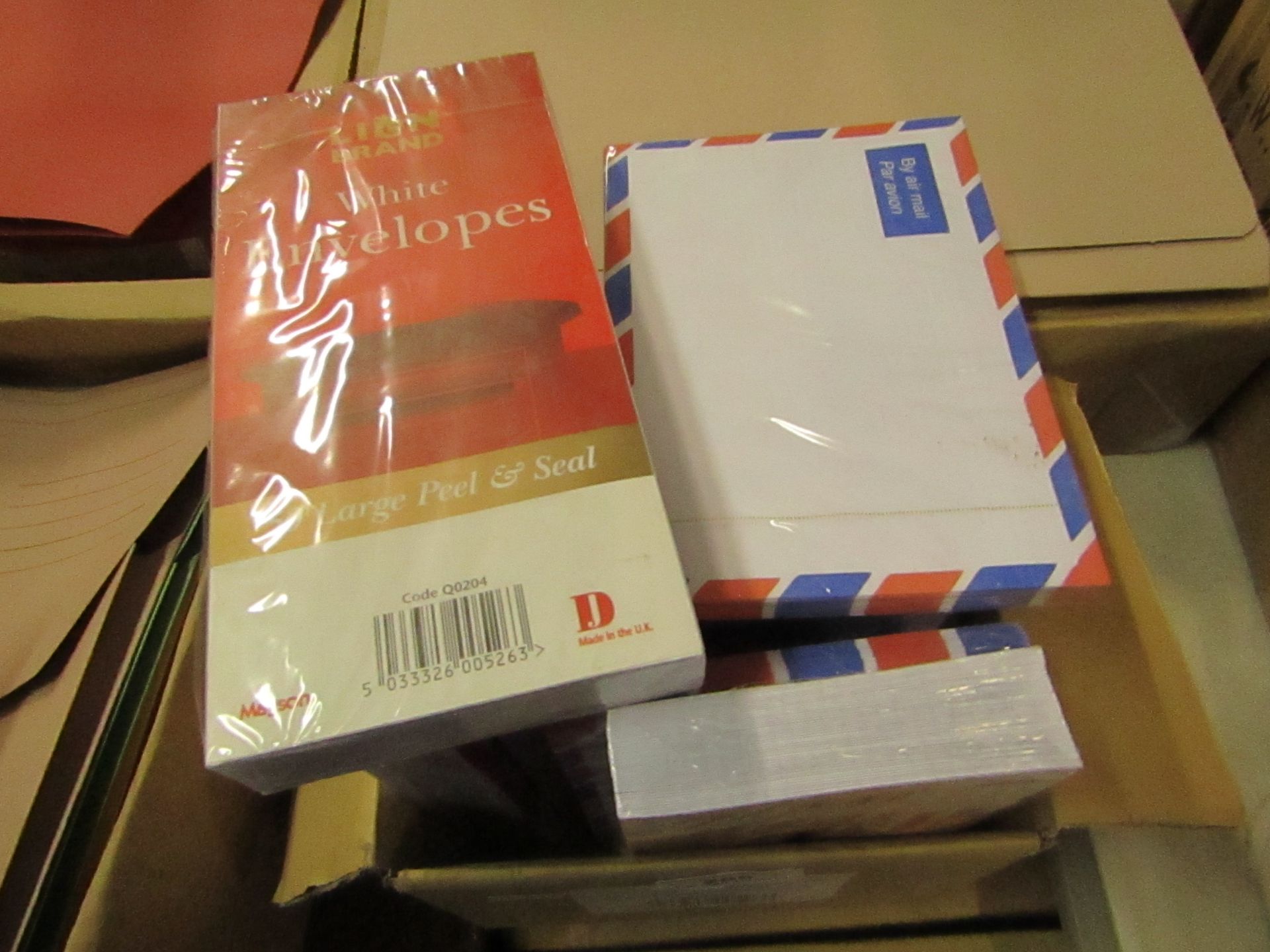 13 packs of various Envelopes new & packaged
