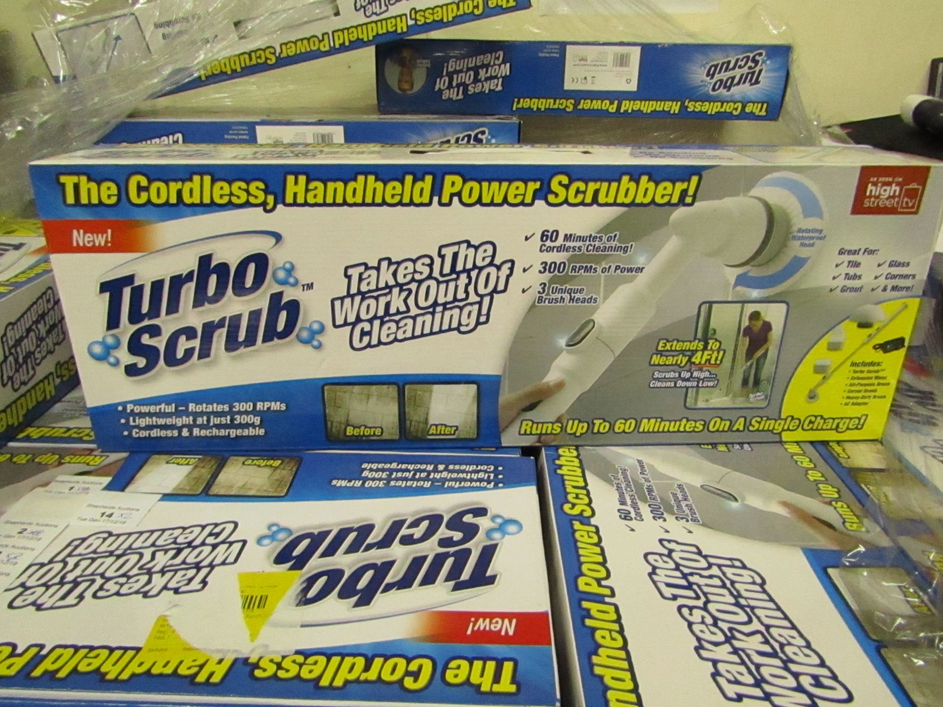 Turboscrub , Untested and boxed | SKU - C5060191466233 | RRP œ29.99 | Please note these items cannot