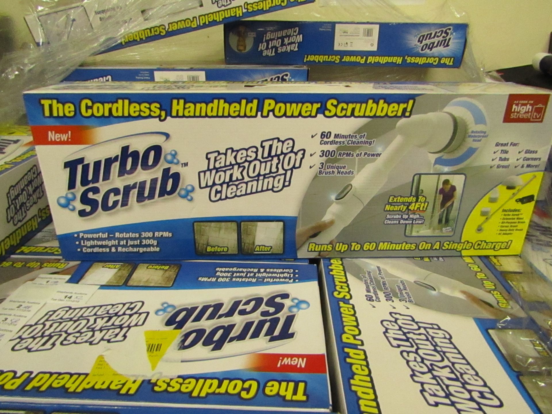 Turboscrub , Untested and boxed | SKU - C5060191466233 | RRP œ29.99 | Please note these items cannot