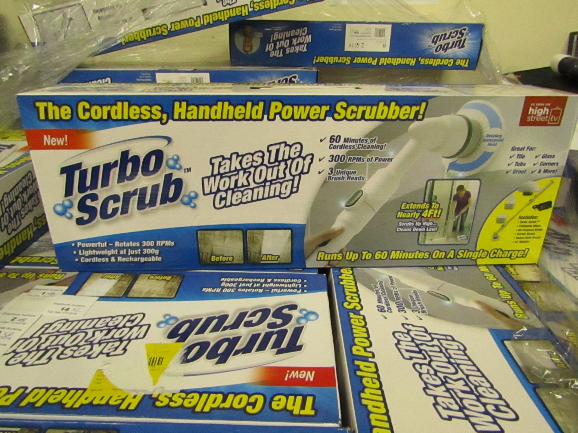 Turboscrub , Untested and boxed | SKU - C5060191466233 | RRP œ29.99 | Please note these items cannot