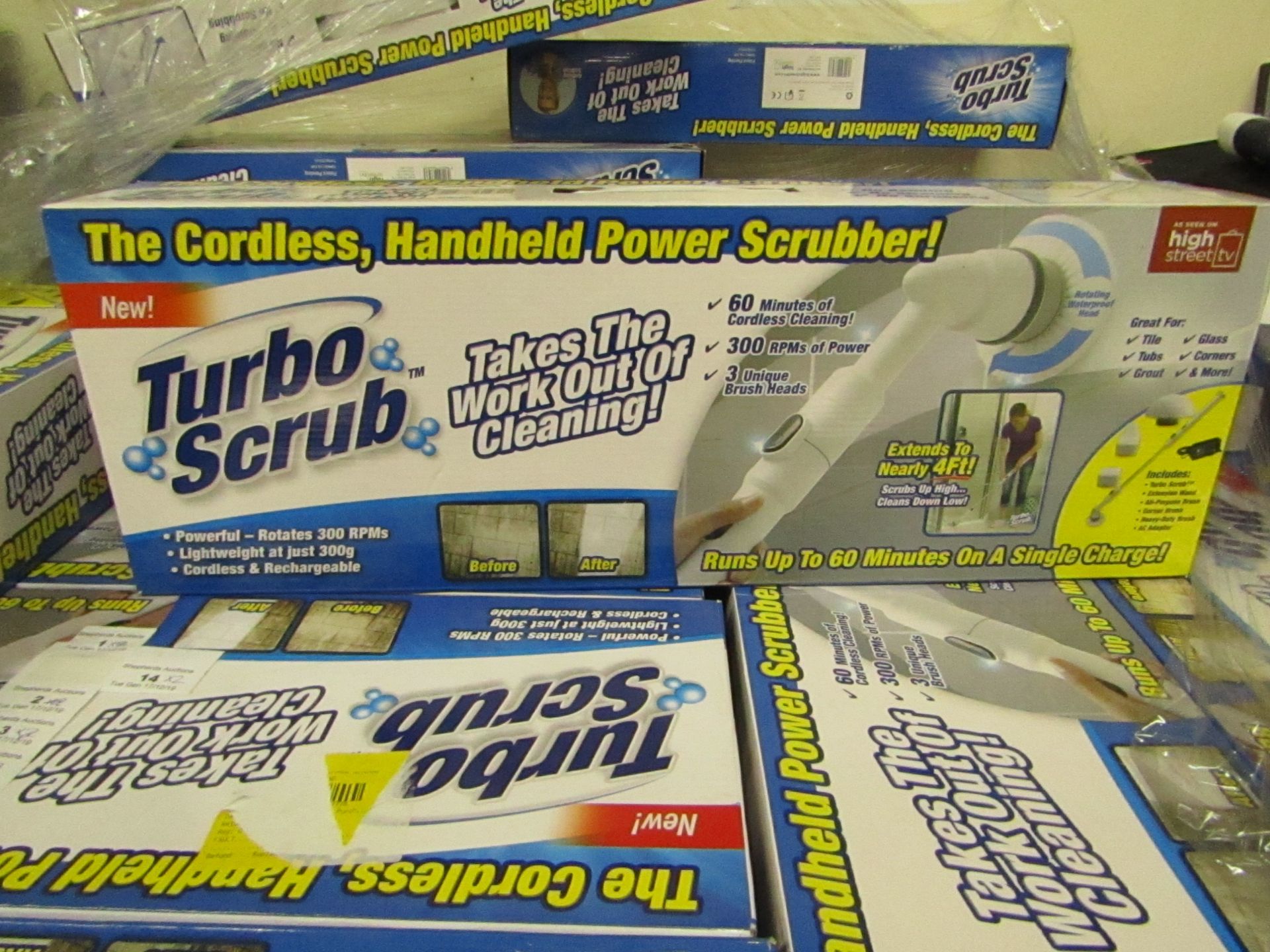 Turboscrub , Untested and boxed | SKU - C5060191466233 | RRP œ29.99 | Please note these items cannot