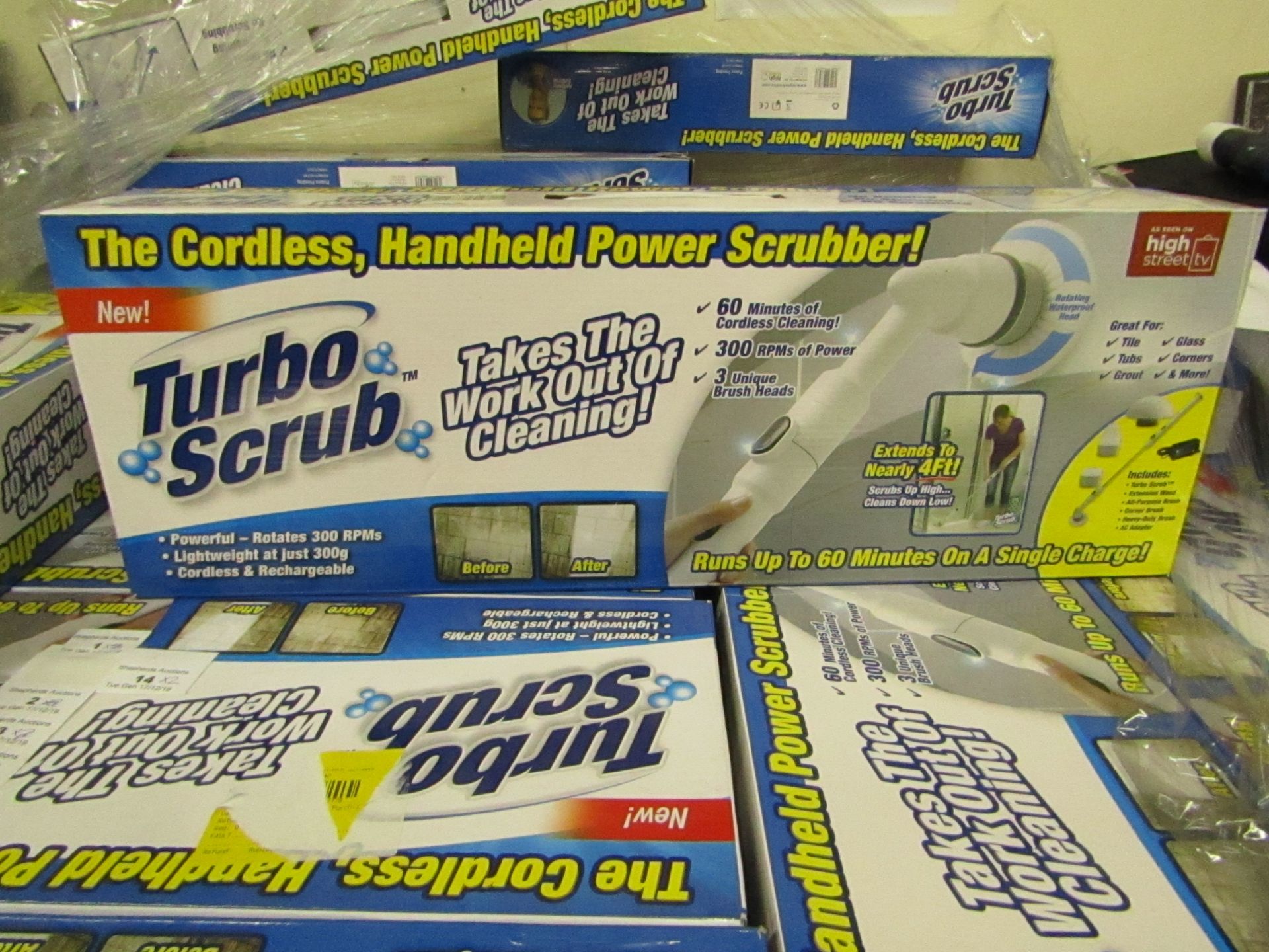 Turboscrub , Untested and boxed | SKU - C5060191466233 | RRP œ29.99 | Please note these items cannot