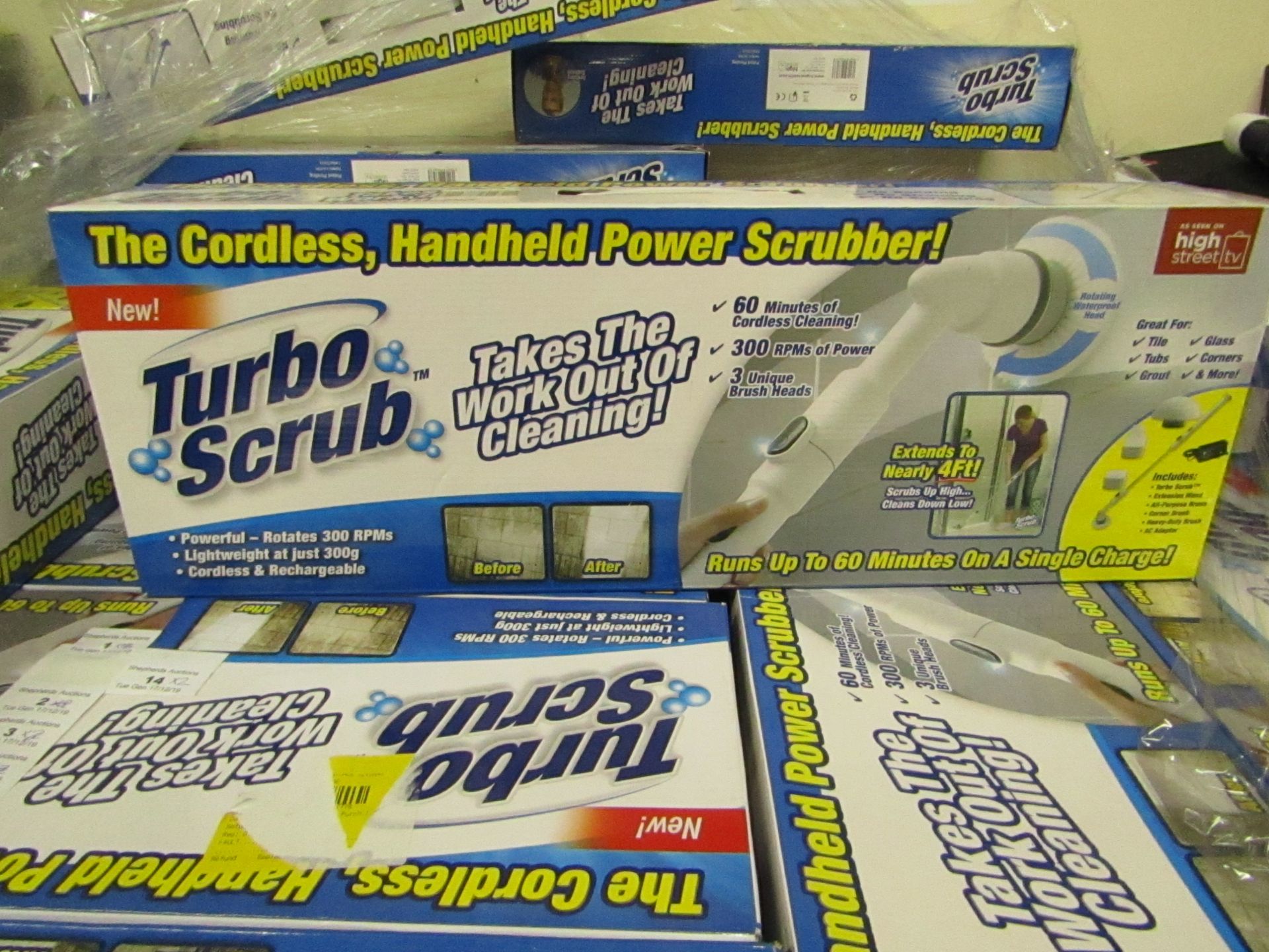 Turboscrub , Untested and boxed | SKU - C5060191466233 | RRP œ29.99 | Please note these items cannot