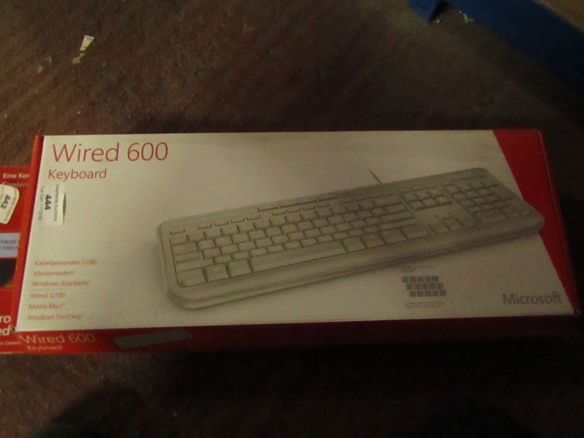 Microsoft Wired Desktop 600 keyboard. New & Boxed