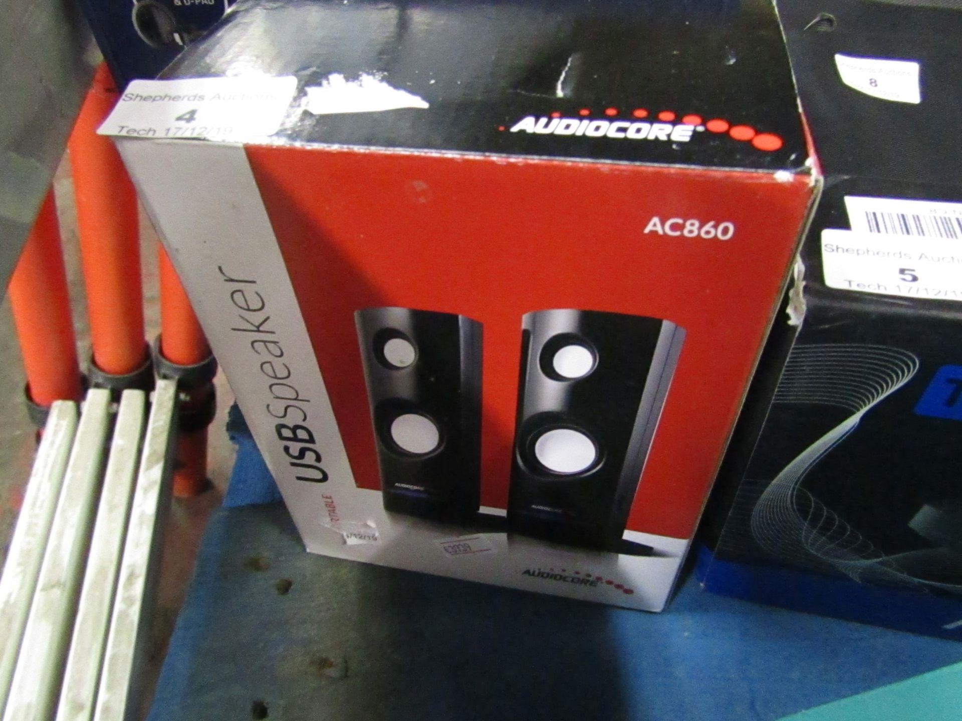 \Audio core AC860 Usb Speakers, unchecked