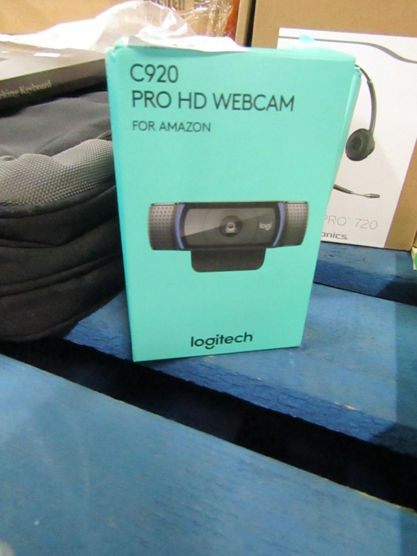 Logitech C920 Pro HD Webcam boxed unchecked