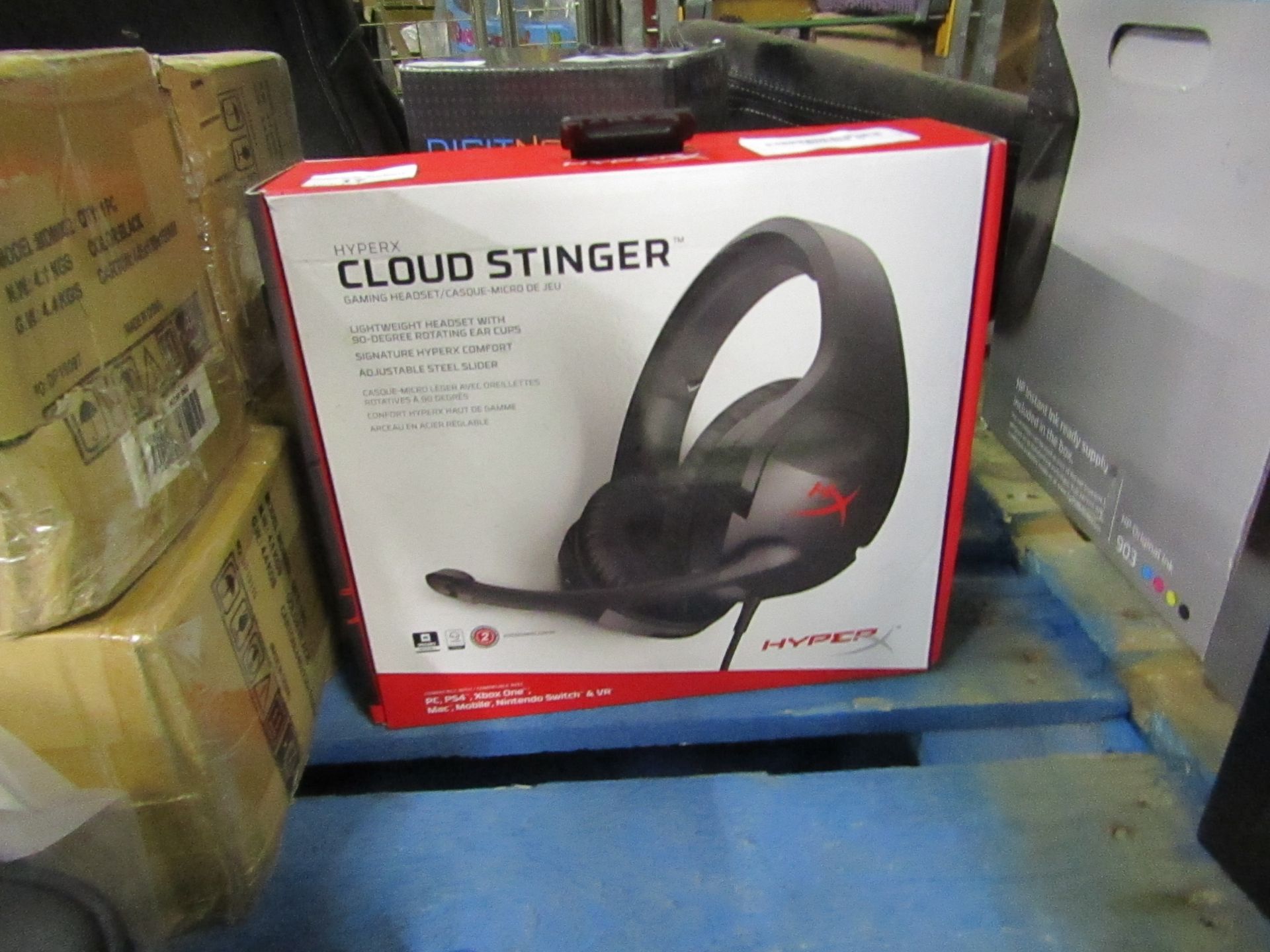 Hyperx Cloud Stinger Gaming Headset for PC, PS4,Xbox One , Nintendo etc boxed unchecked