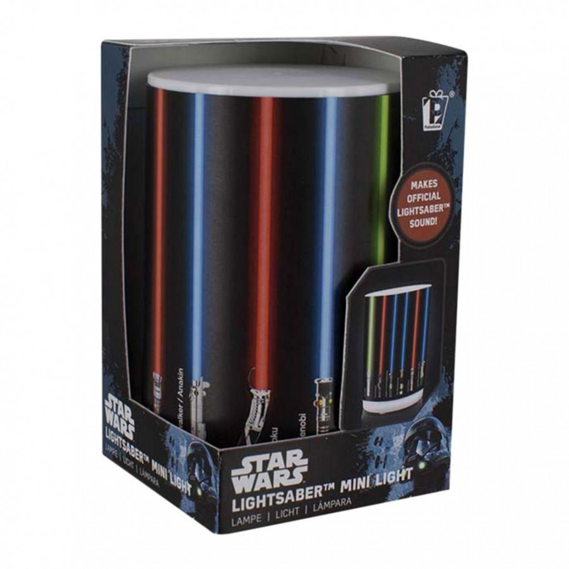 25pcs Brand new Star Wars Night Light with Light Saber Sound effects - - official StarWars