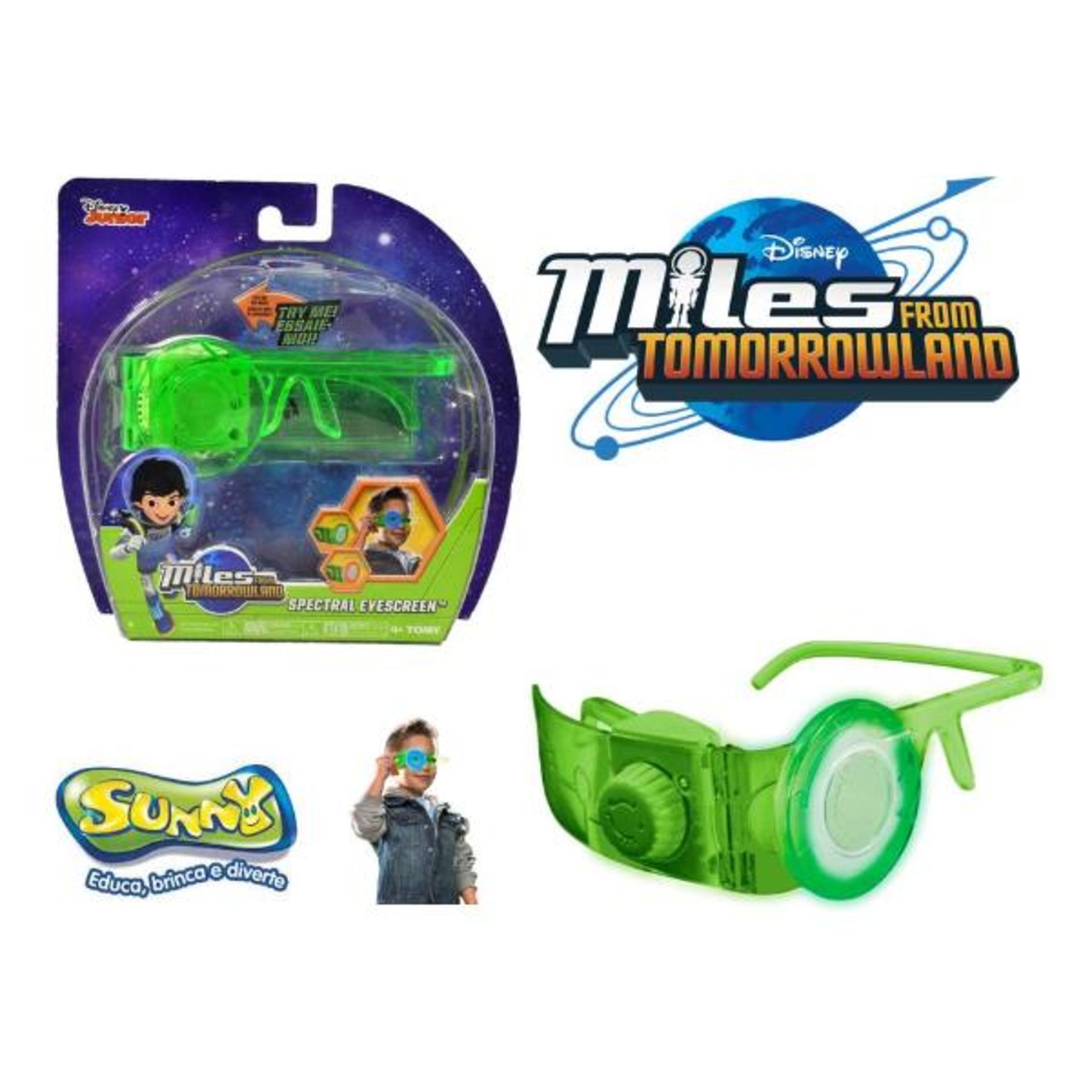 500pcs Brand new Sealed Miles From TommorowLand Spectral Glasses - need the batteries replacing -