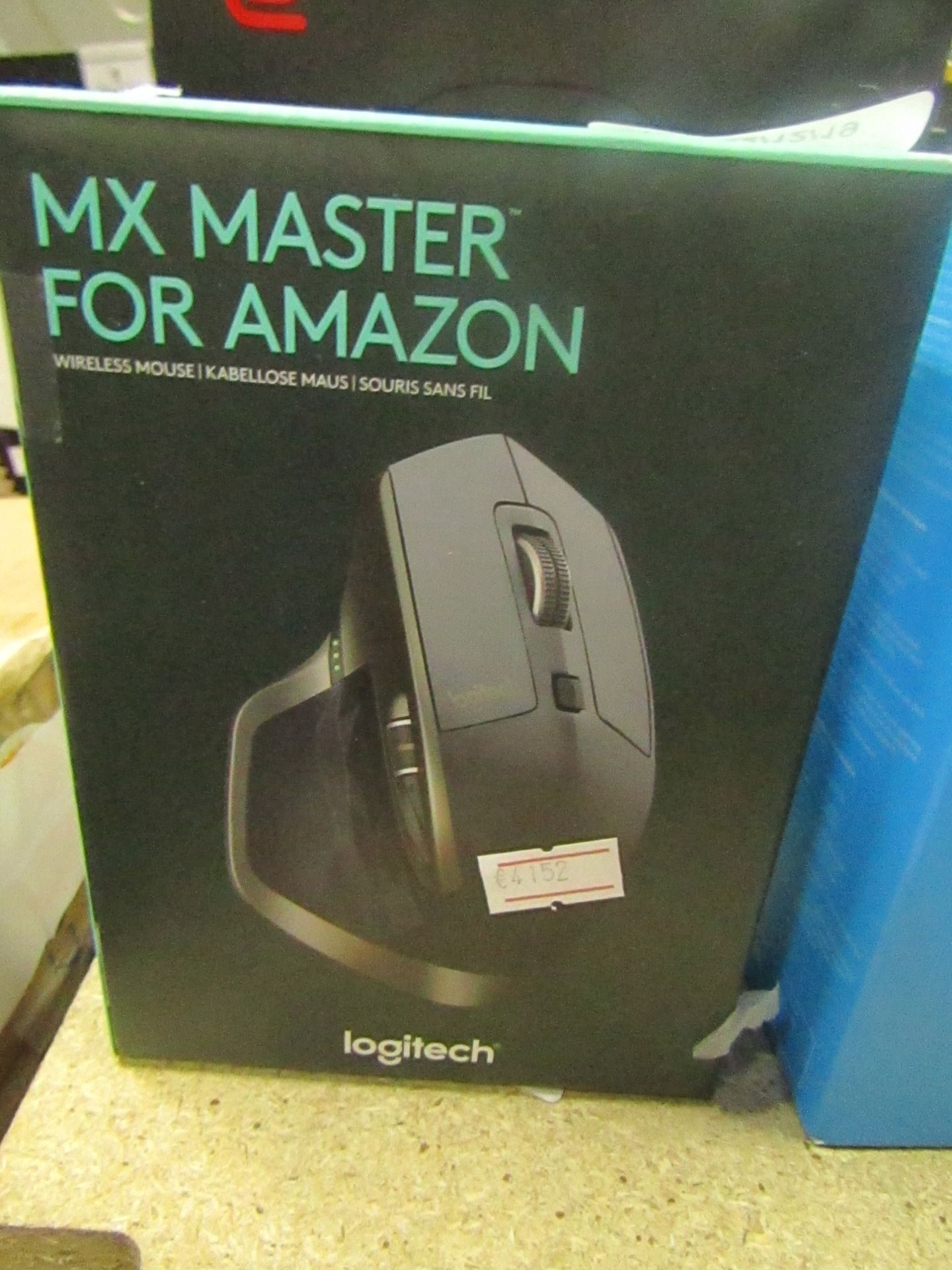 MX Master for Amazon wireless mouse, untested and boxed.