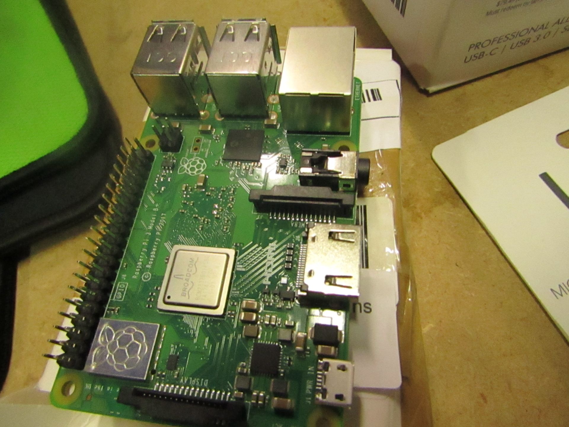 Raspberry Pi 3 Model B+, untested and boxed.