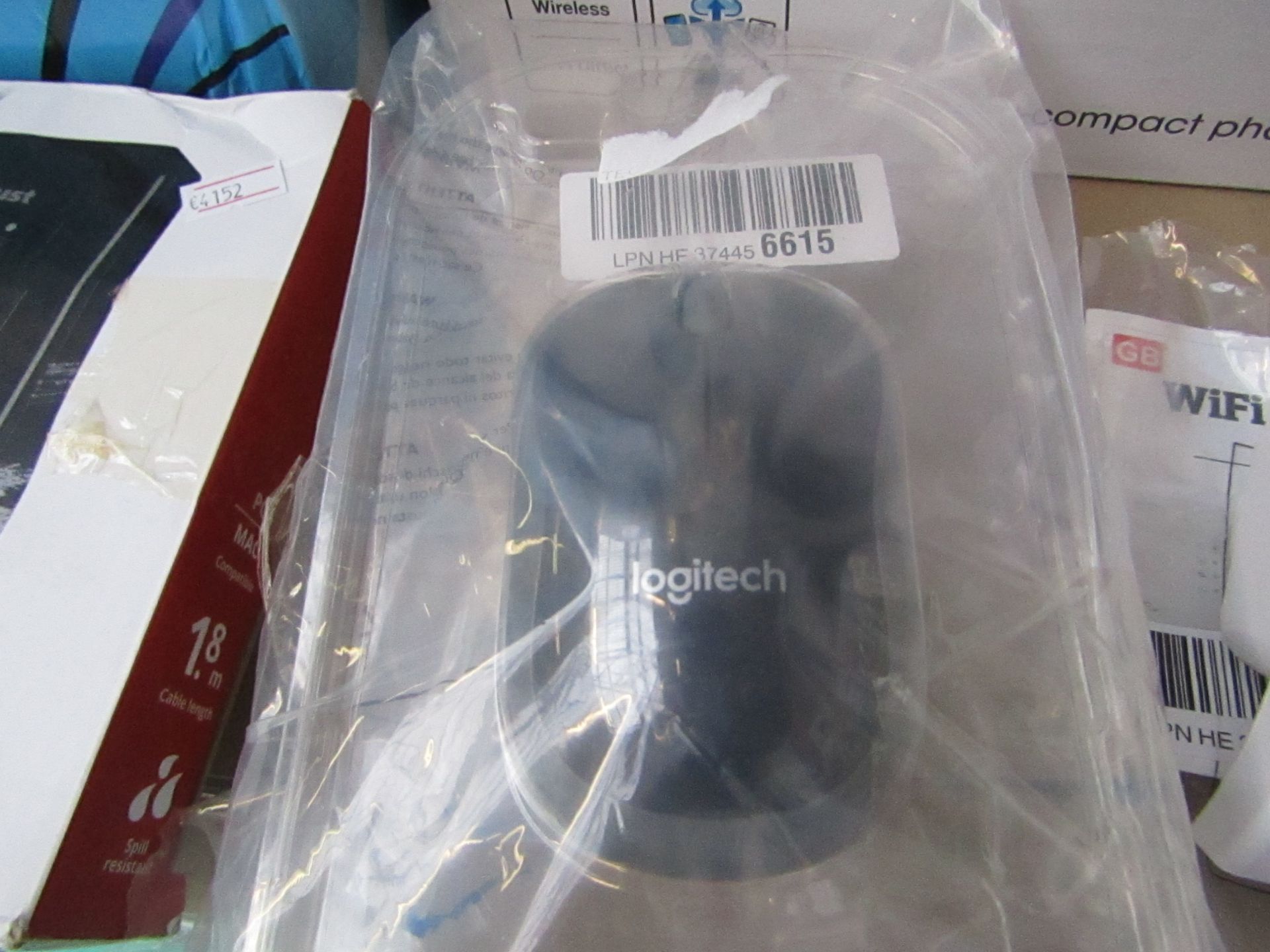 Logitech - M185 Wireless Mouse untested and packaged.