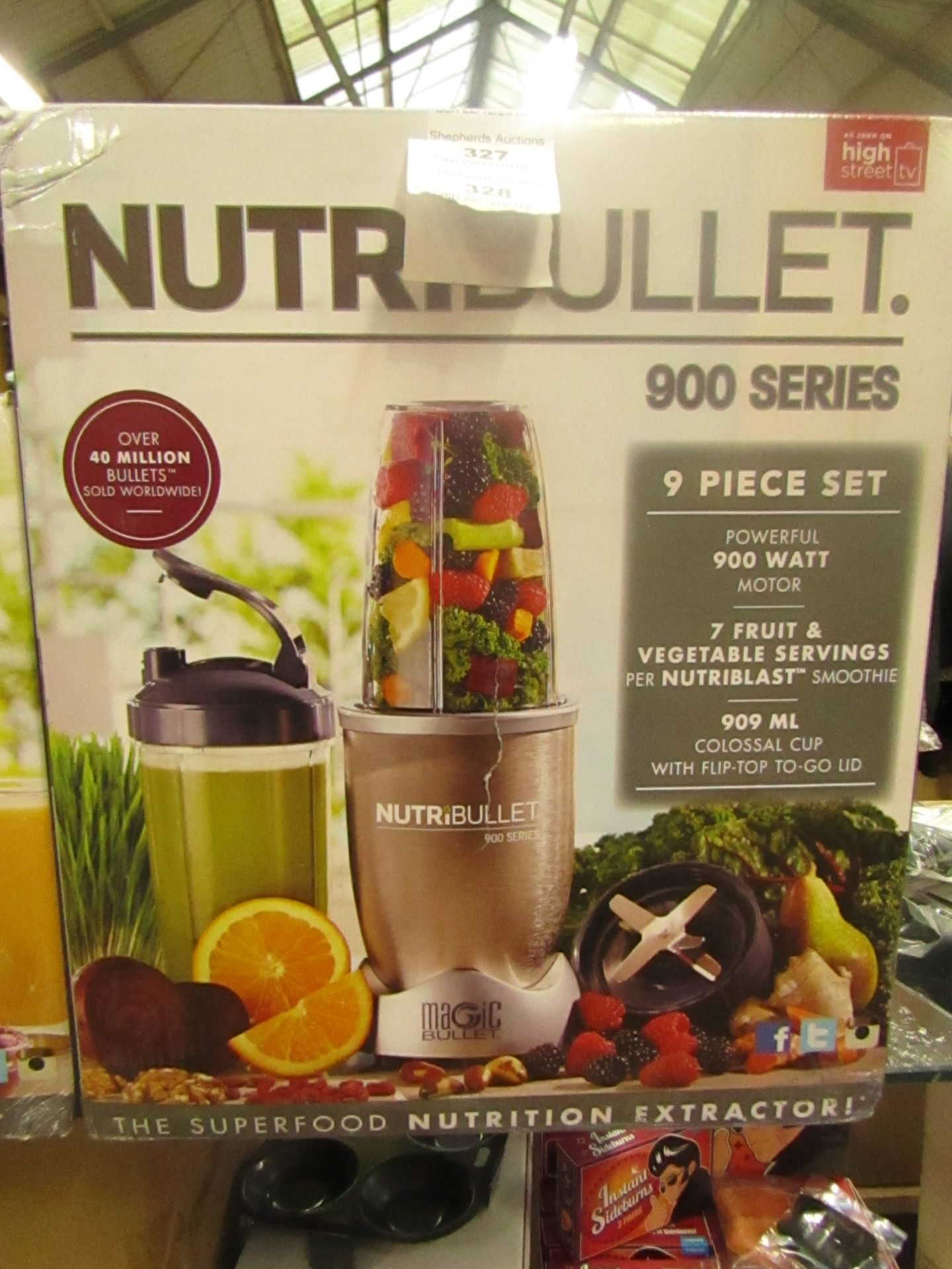 NUTRIBULLIET 900 Series - tested working and boxed - unchecked for accessories |SKU