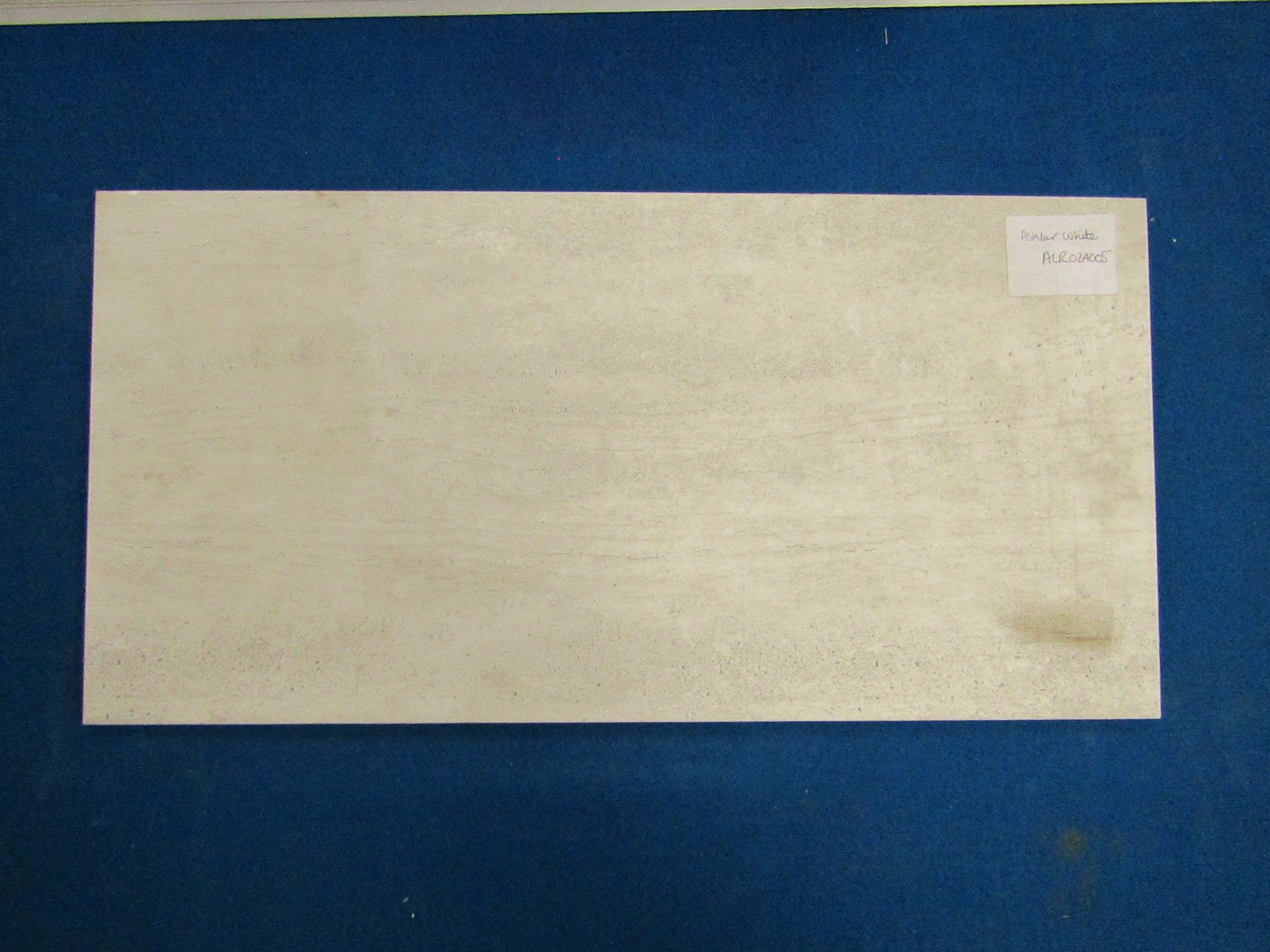 Pallet of 40x Packs of 5 Aslar White 300x600 wall and Floor Tiles By Johnsons, New, the pallet