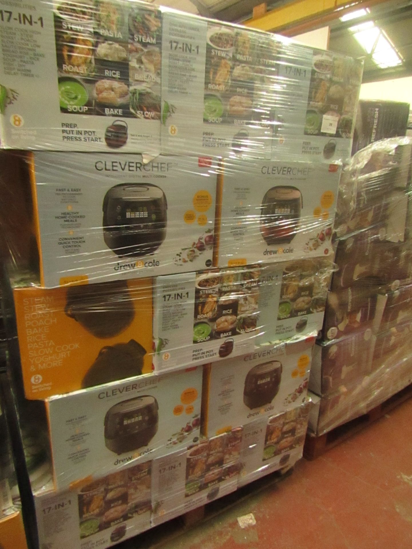| 40x | Drew and Cole Clever Chef intelligent Multi cookers | unchecked and boxed | no online resale