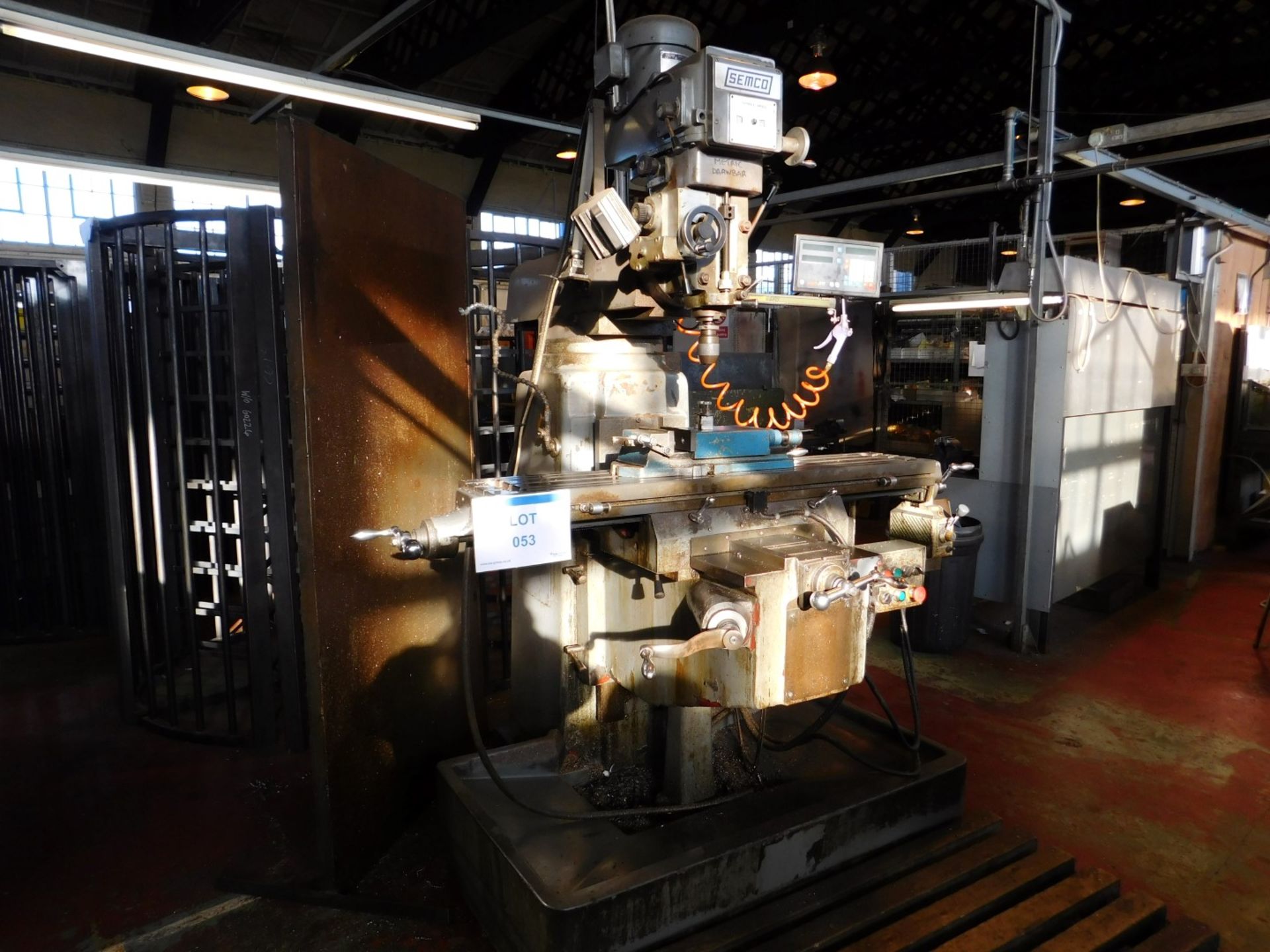 Semco/Long Chang Machinery Co Ltd turret head vertical mill