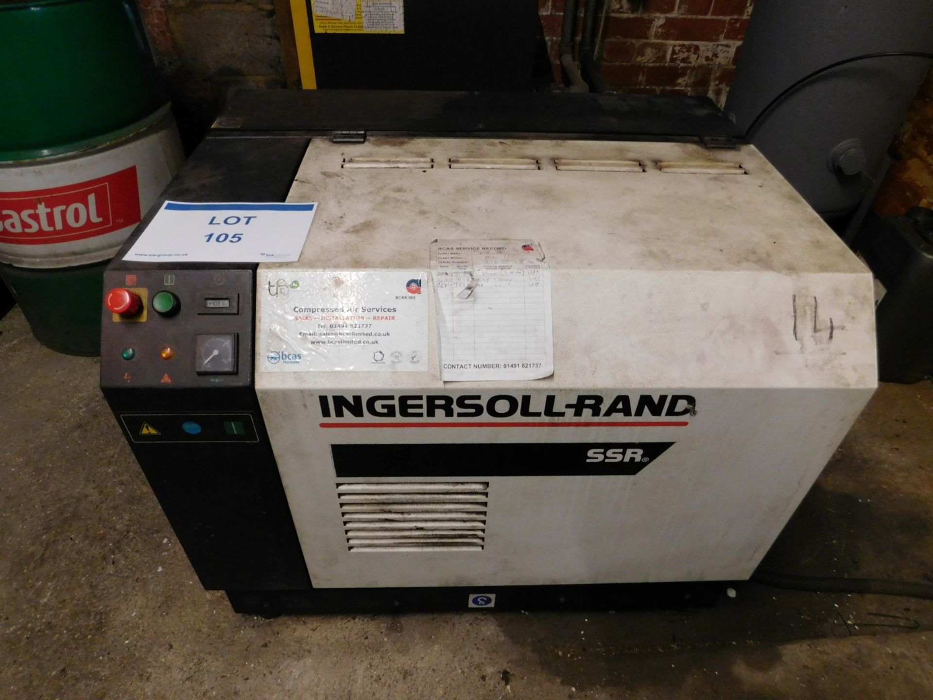Ingersoll Rand SSR Model ML11 compressed air centre