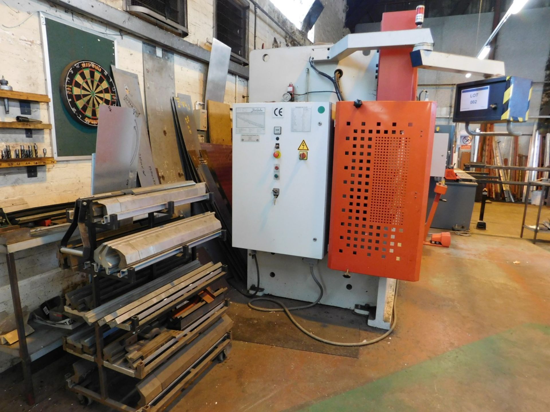 Baykal Type APHC 2606x90 hydraulic down stroking press brake - Image 3 of 6