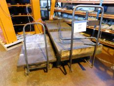 Steel framed 4 wheel trolley