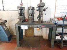 Meddings 3 head drill bench