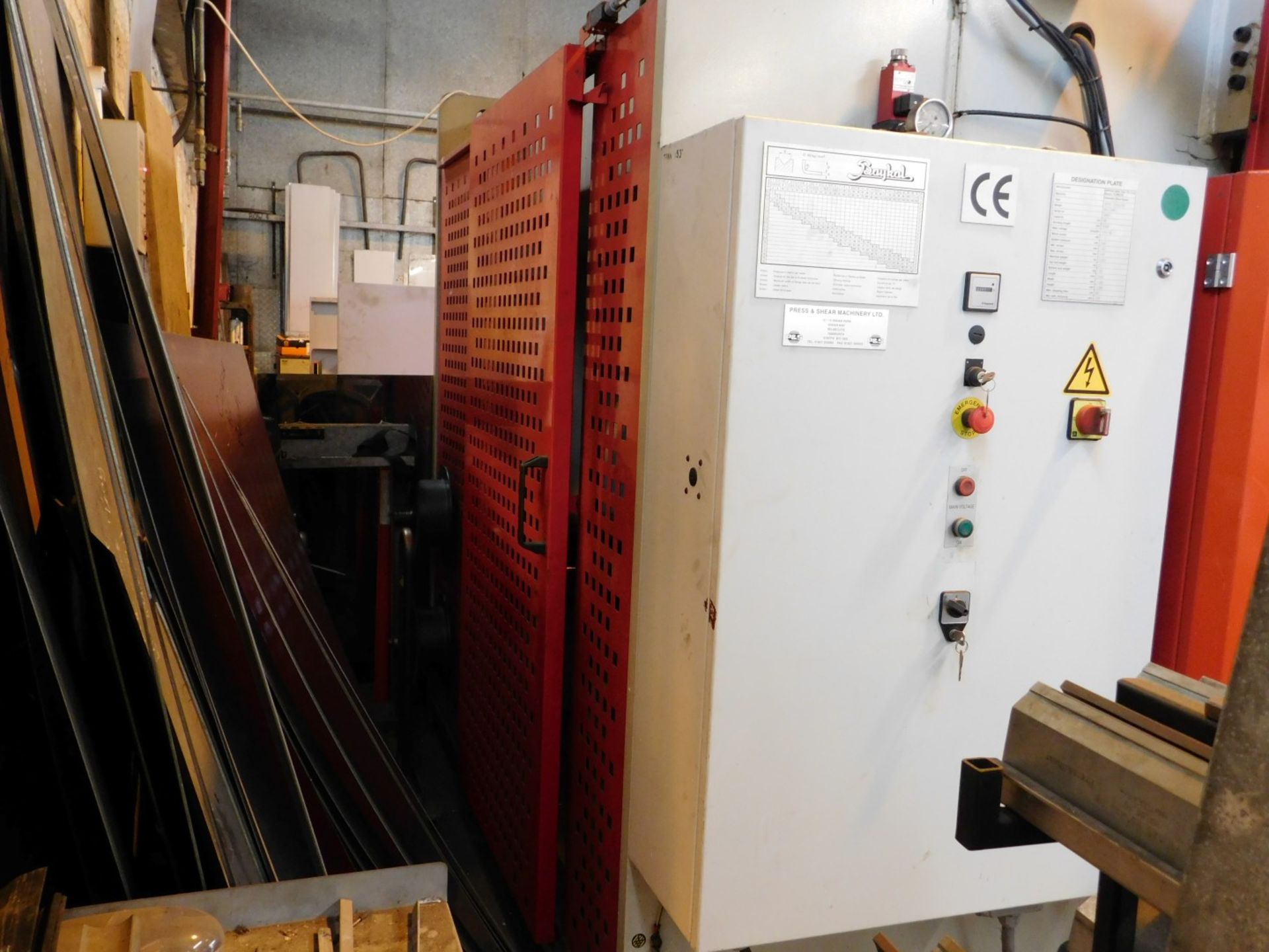 Baykal Type APHC 2606x90 hydraulic down stroking press brake - Image 4 of 6