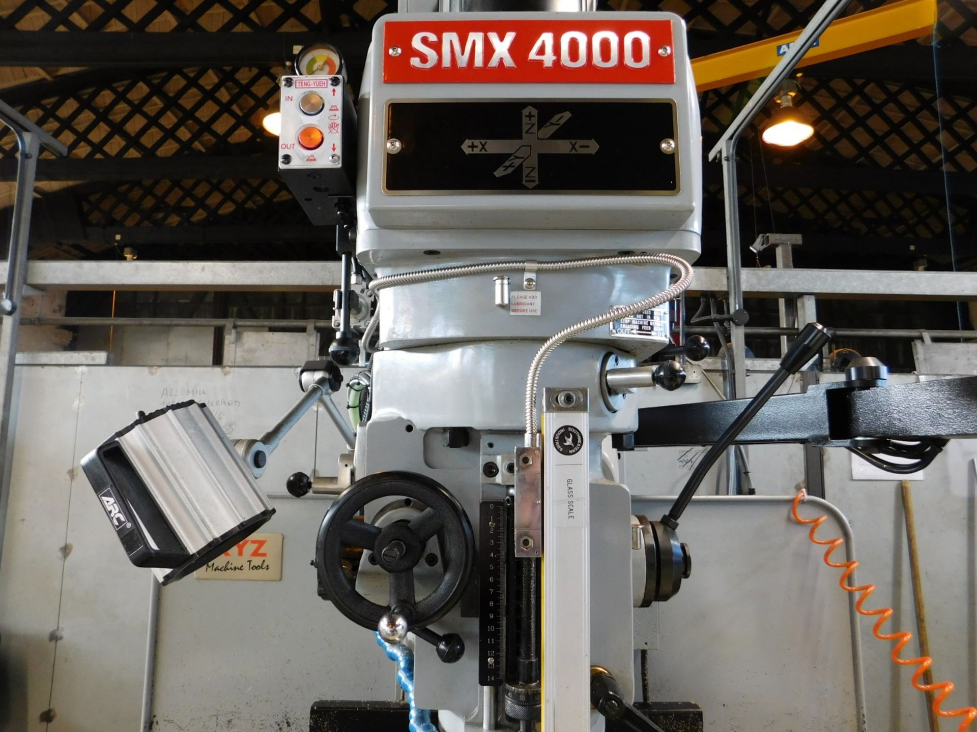 XYZ Machine Tools Type: SMX4000 turret head milling machine - Image 2 of 11