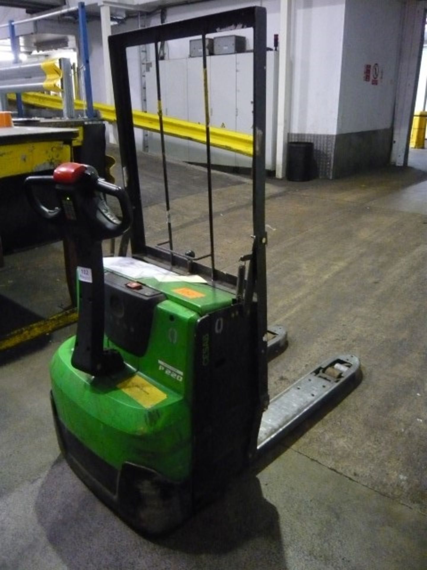 Cesab Model P220 electric pallet truck, rated capacity 2000kg