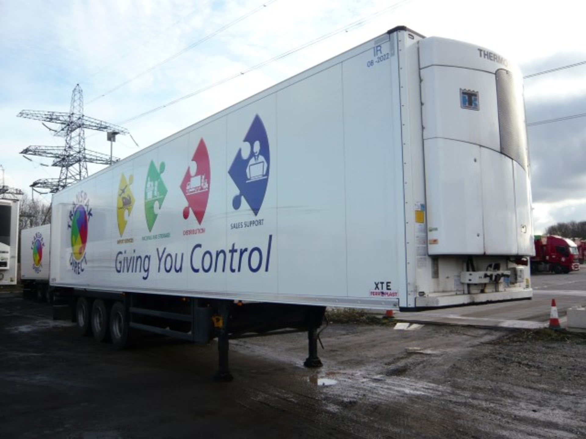 Schmitz Cargobull tri-axle refrigerated trailer