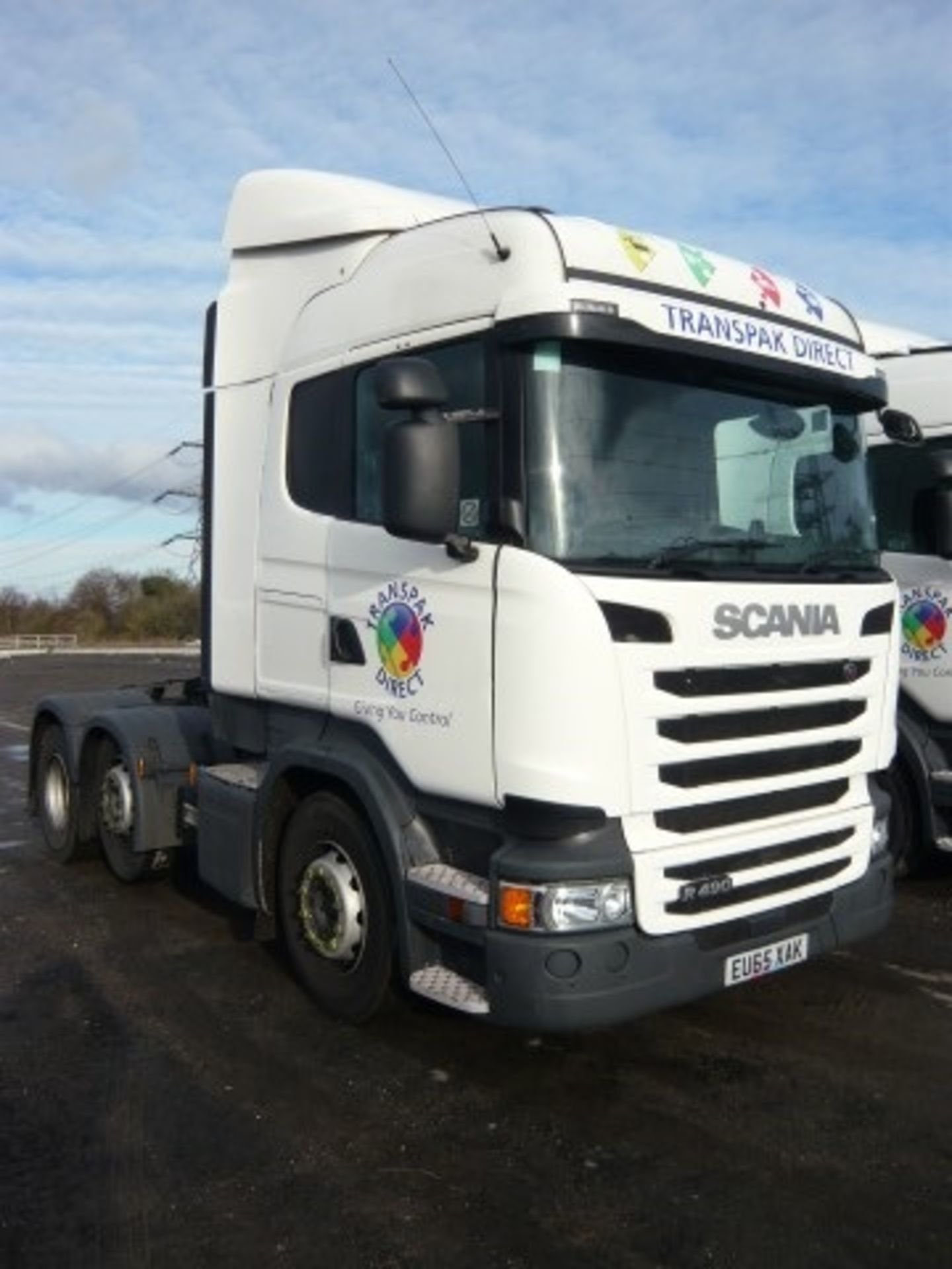 Scania model R490 LA6x2/2 MNA Highline tractor unit - Image 3 of 12