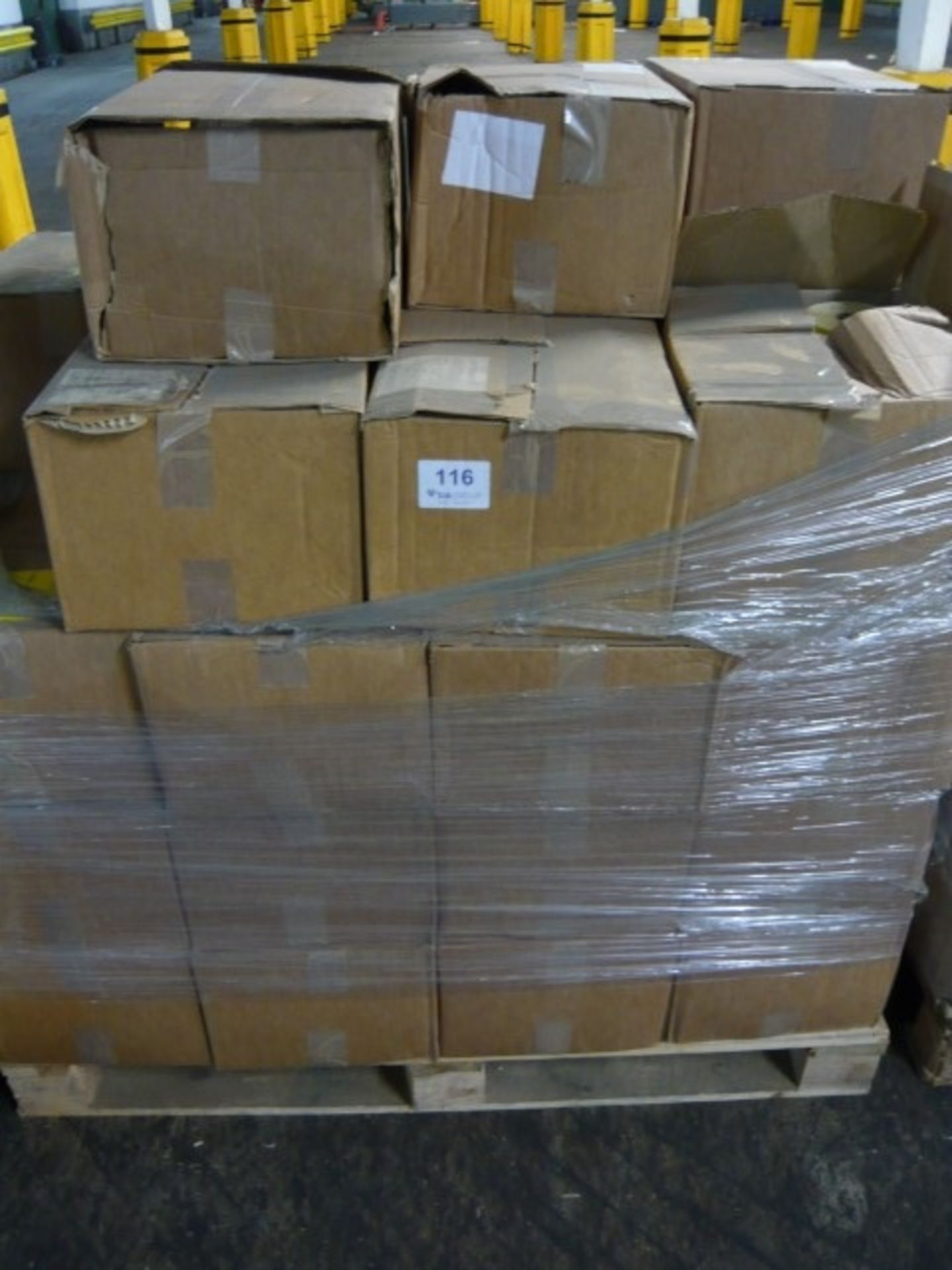 (30) Boxes of various labels as lotted on pallet
