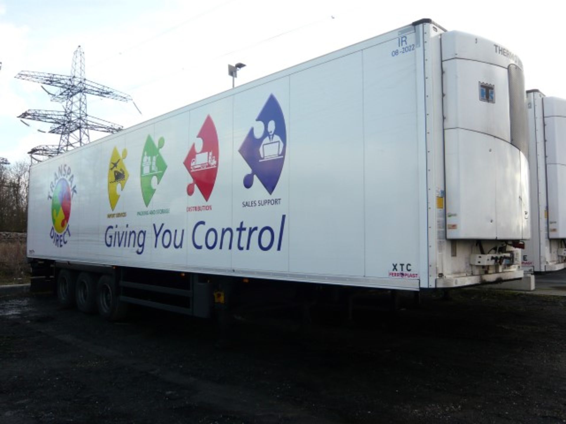 Schmitz Cargobull tri-axle refrigerated trailer